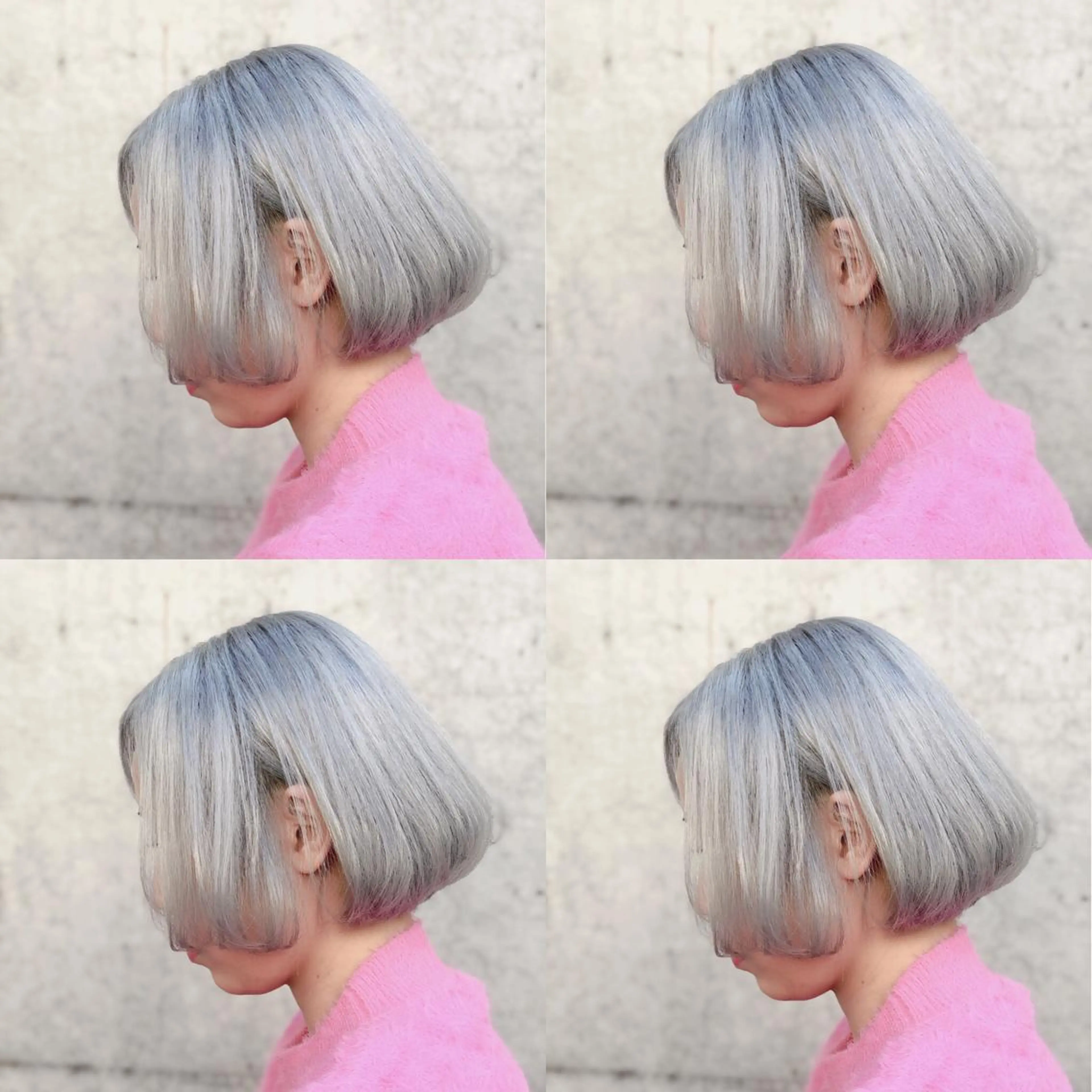ショート カラー パーマ ヘアアレンジ メンズ キッズ ネイル マツエク・マツパ シルバー シルバー メンズ人気NO,1 Genieジーニーのヘアスタイル