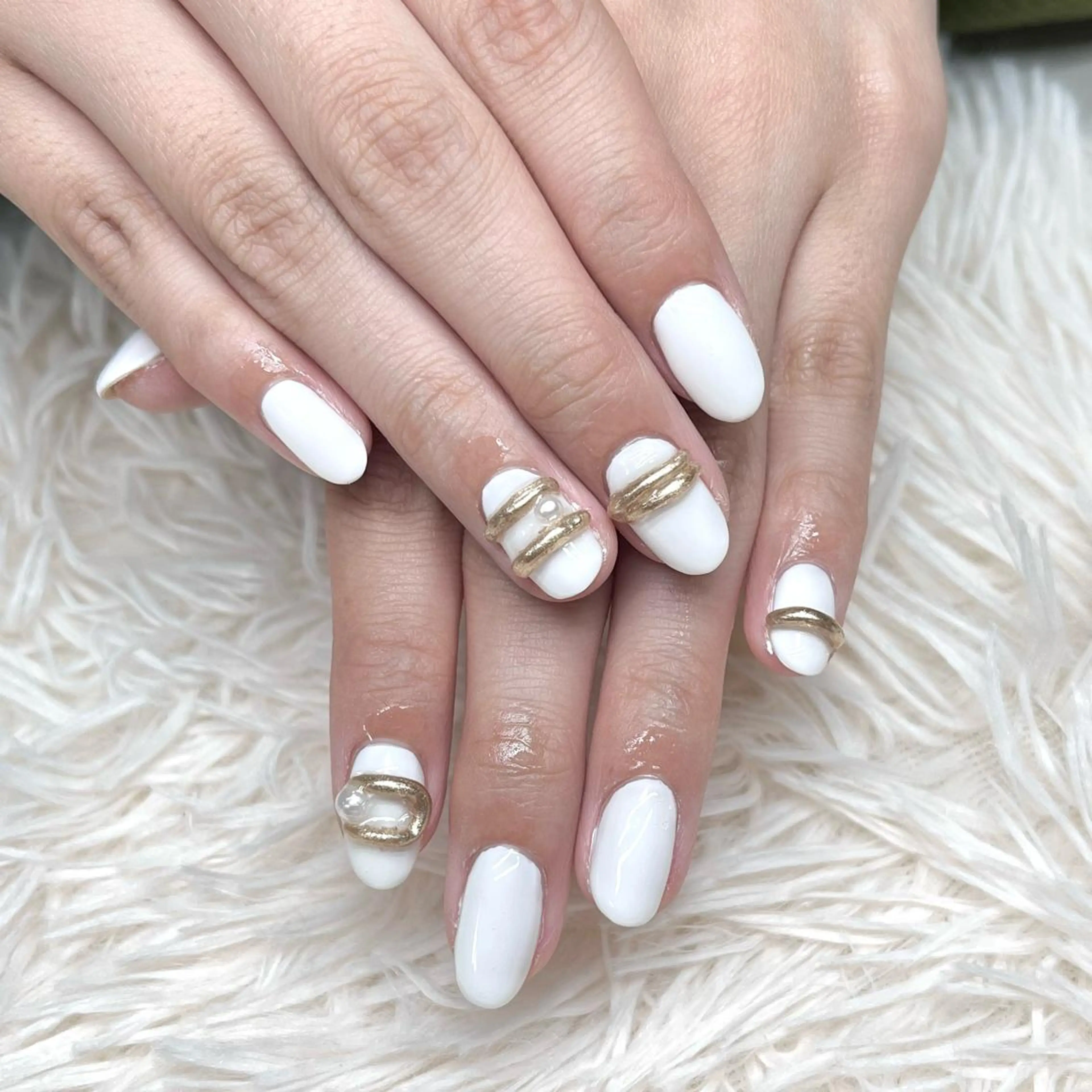 ネイル アートネイル クリアネイル フレンチネイル ジェルネイル ガラスフレンチ 🐕🦺Yappy 💗A-tanのネイルデザイン