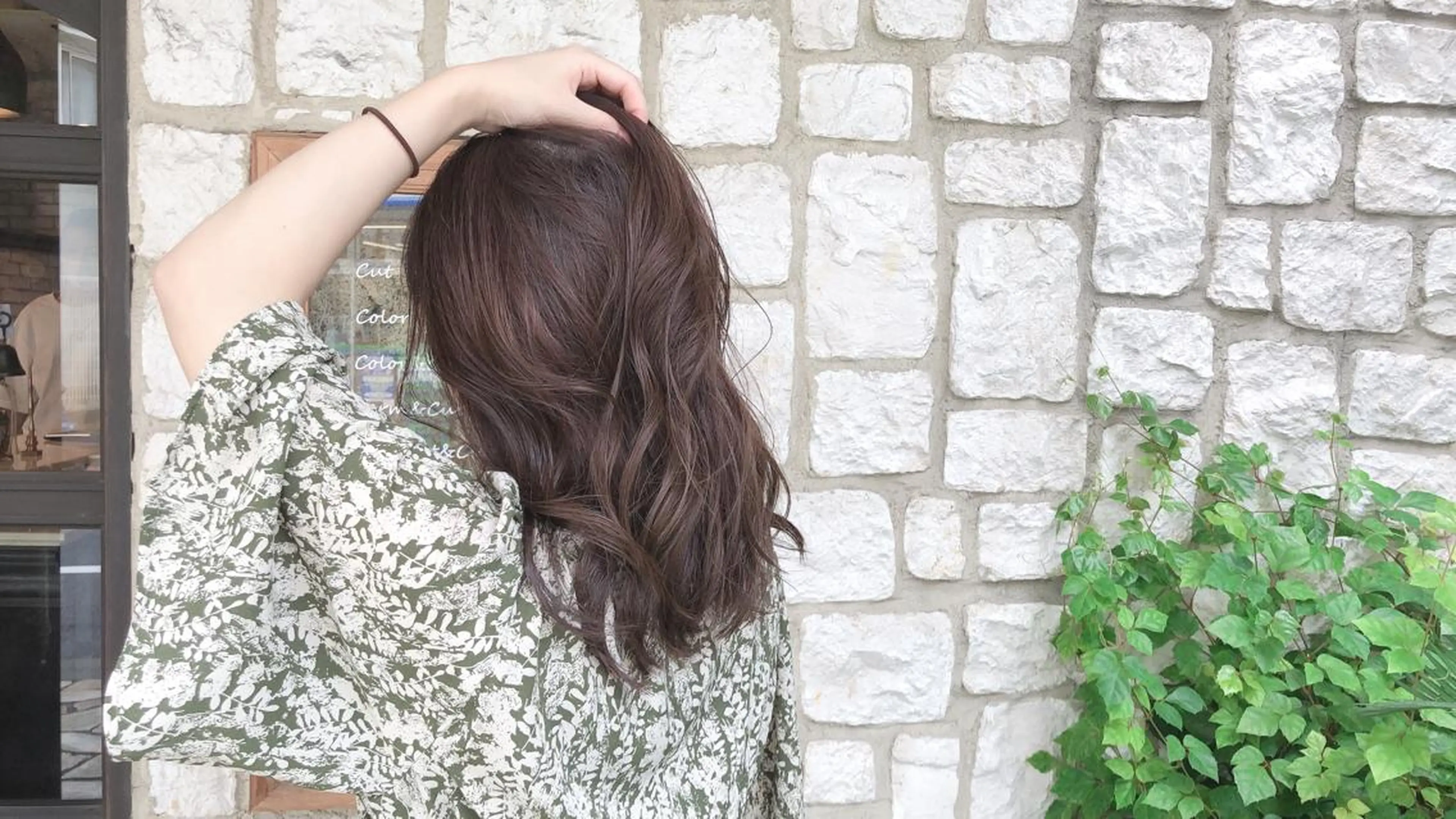 ミディアム カラー パーマ ヘアアレンジ メンズ キッズ ネイル マツエク・マツパ ベージュカラー ラベンダーカラー オリーブベージュ OAK  兵庫所属・OAK 兵庫のヘアスタイル