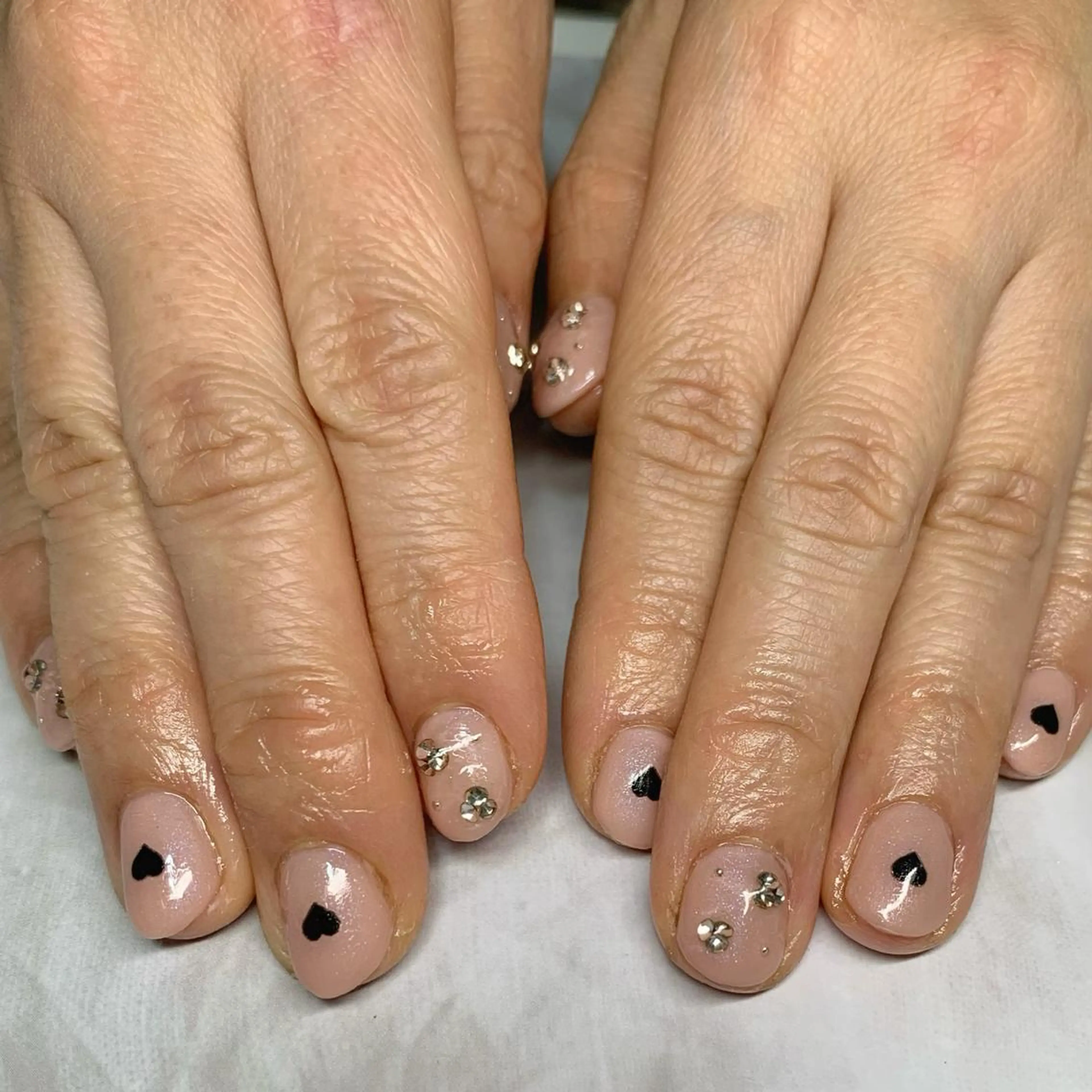 ショート ネイル 韓国風ヘア 韓国ネイル -yuu-所属・Lino ﾟのネイルデザイン