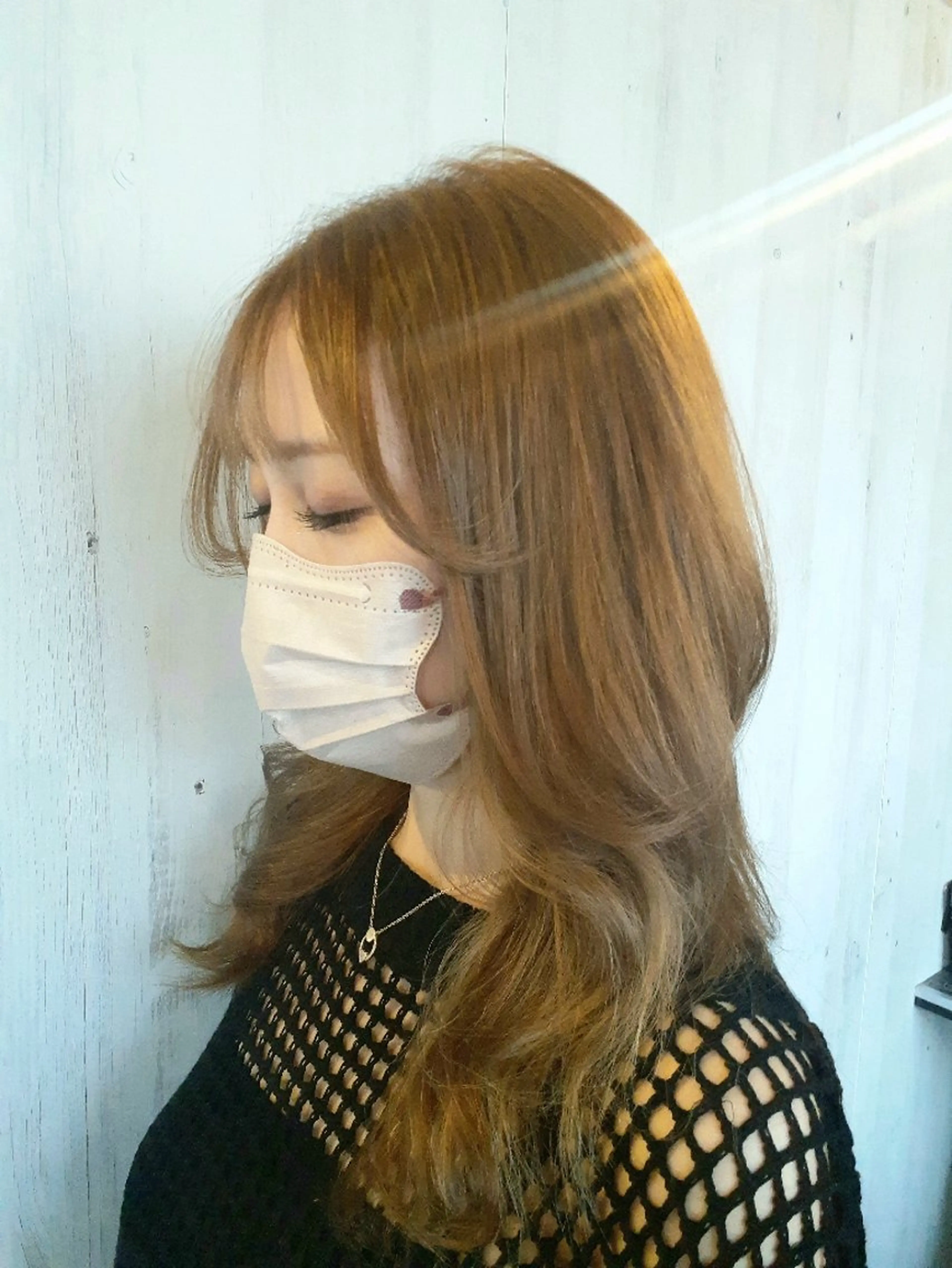 ロング カット ヘアカラー トリートメント LE'CIEL所属・前田 あきひろのヘアスタイル