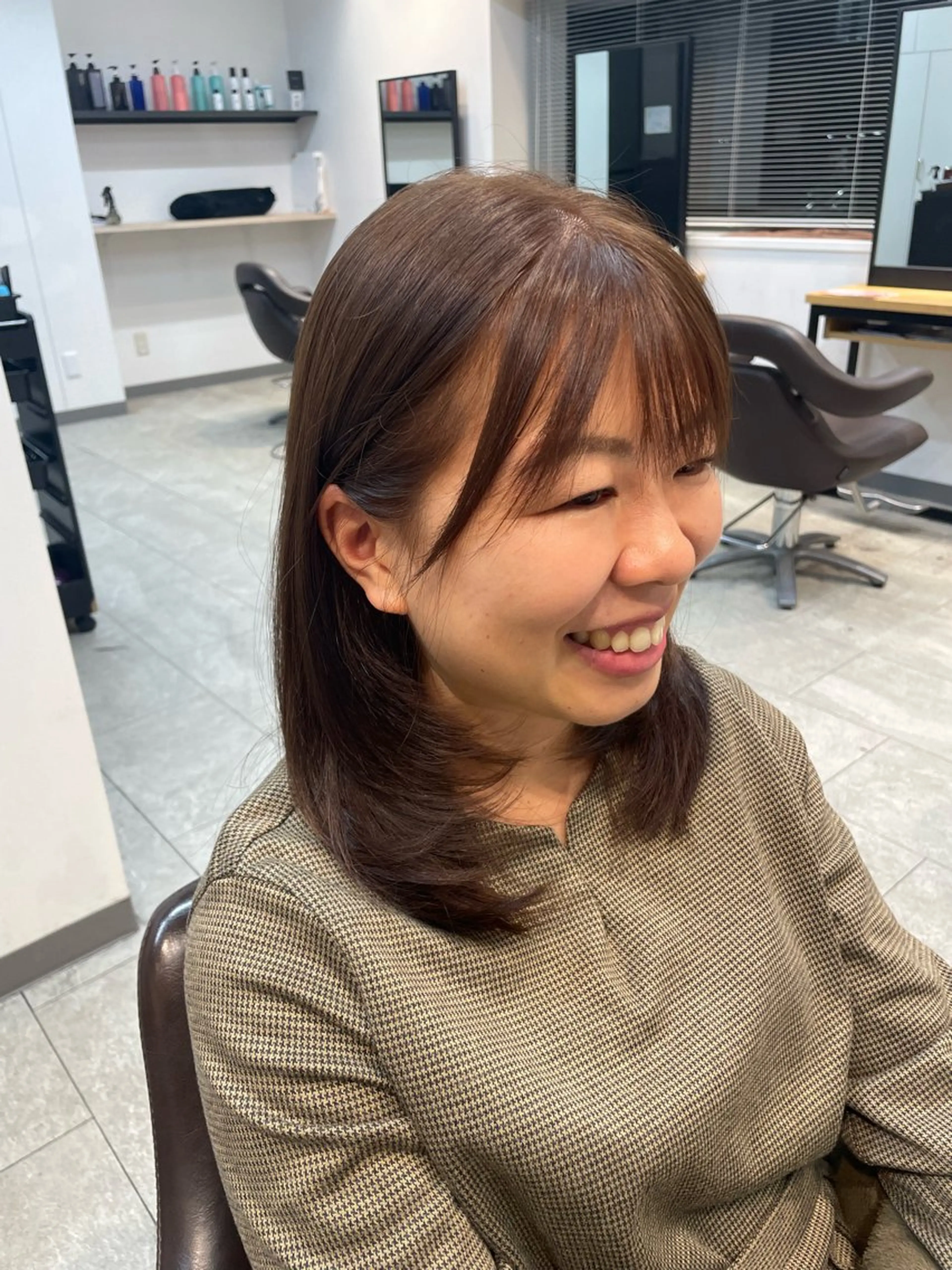 ミディアム neaf【六本木】所属・愛され/ミディアム 六本木/佐藤ゆり🎀のヘアスタイル