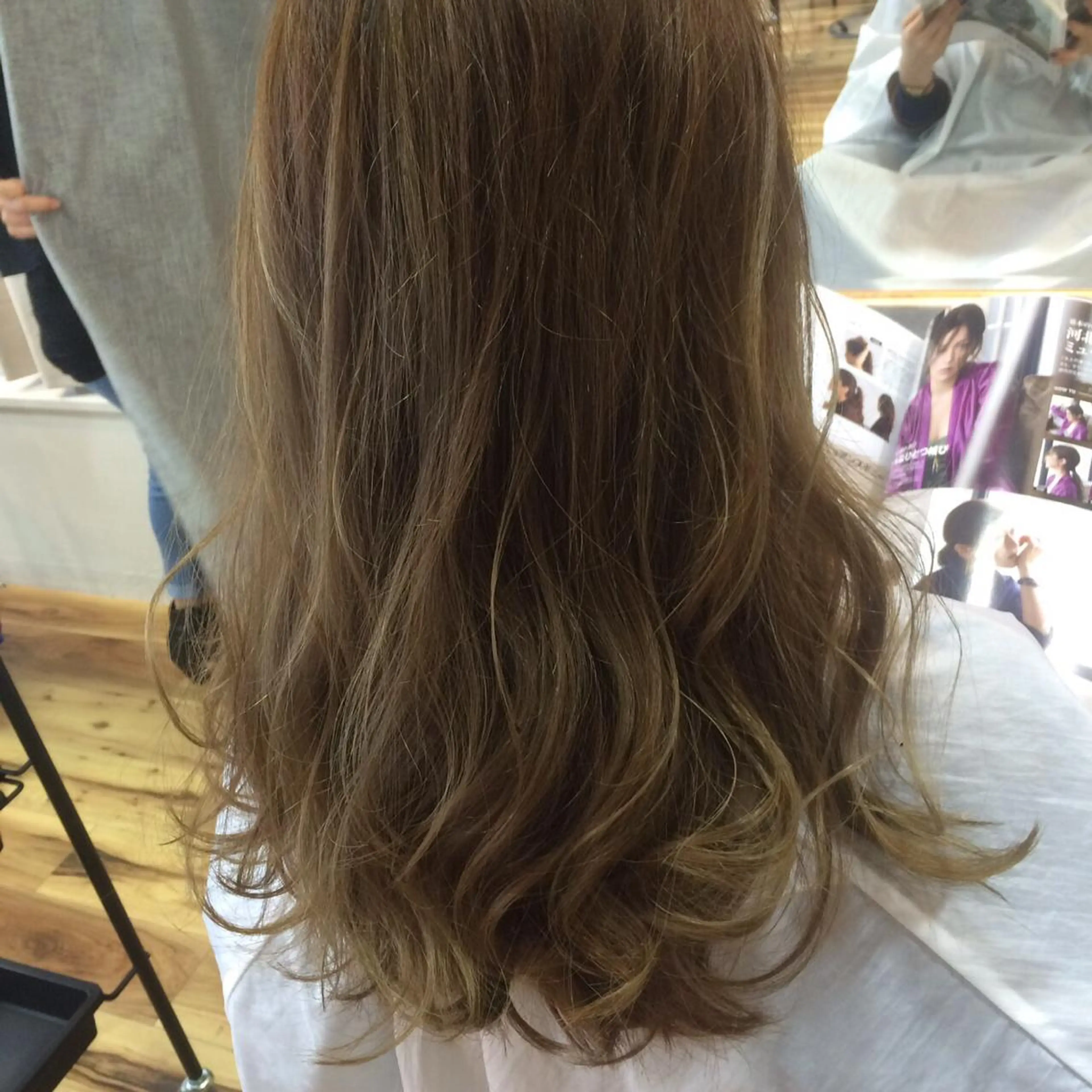 ロング カラー MIZUHO / ダブルカラー髪質改善のヘアスタイル