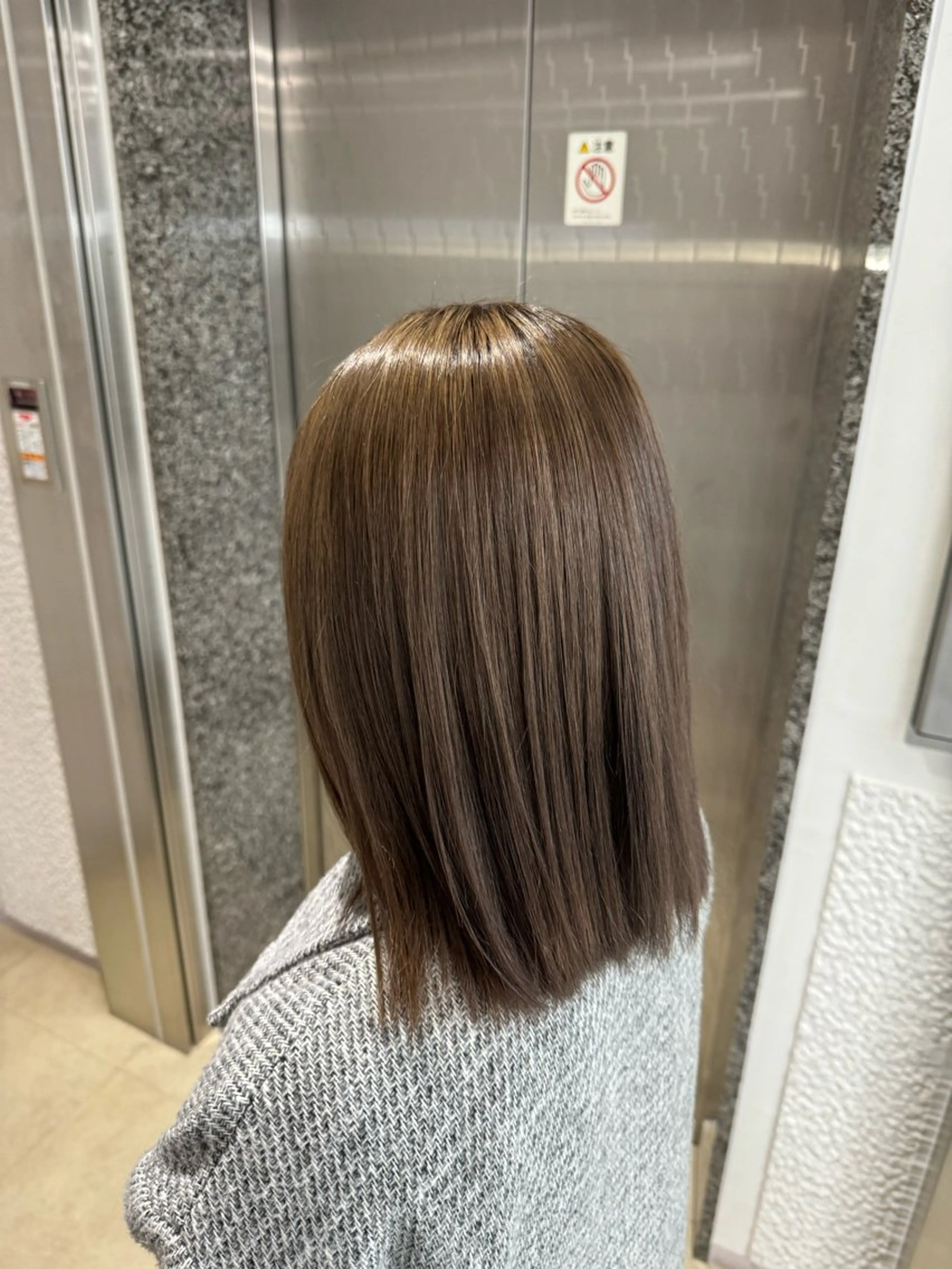 セミロング カラー ヘアアレンジ ヘアカラー トリートメント 淡色/髪質改善/ レイヤー/藍斗のヘアスタイル