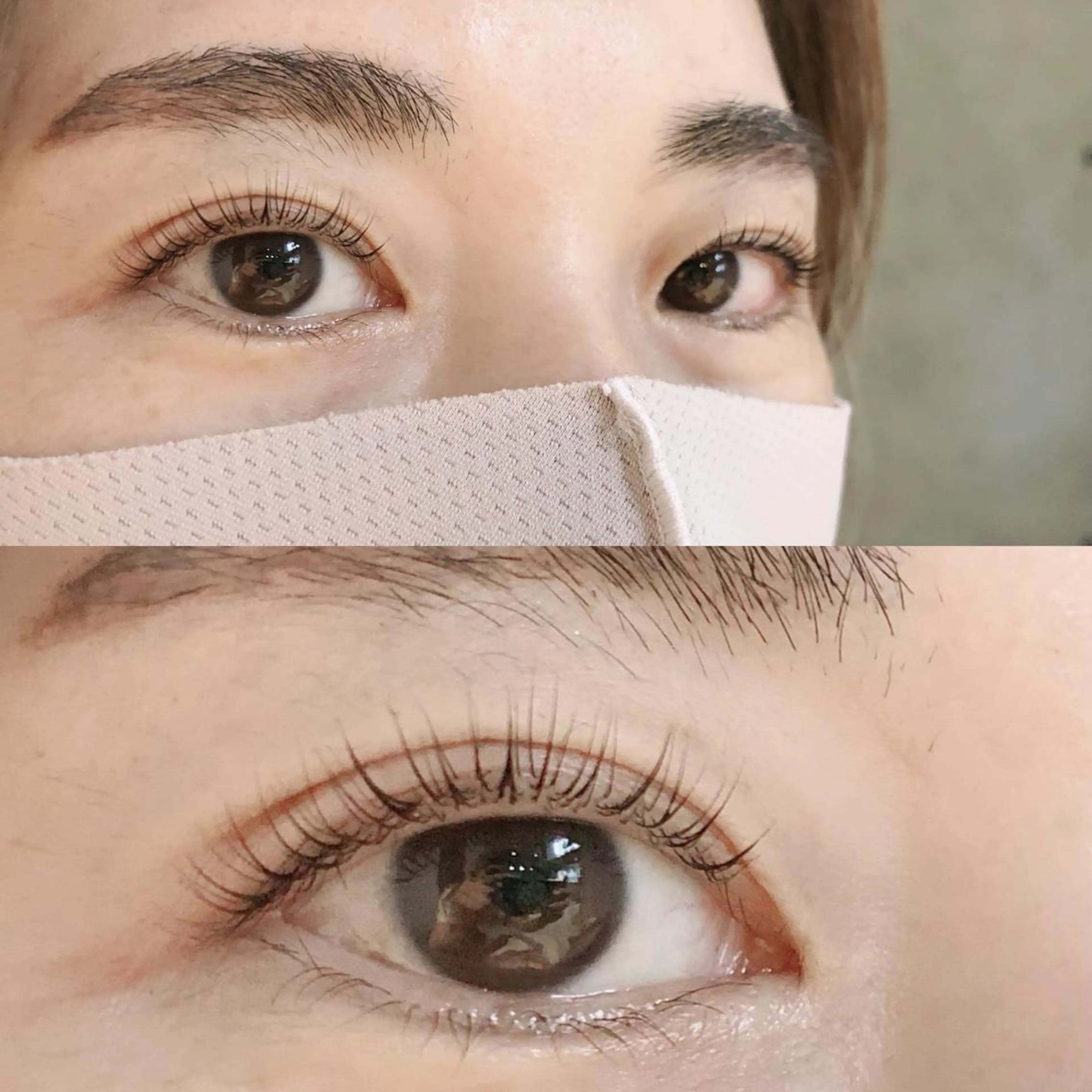マツエク・マツパ 一重×まつ毛パーマ マツパ eyenail m 白瀬のマツエク・マツパデザイン