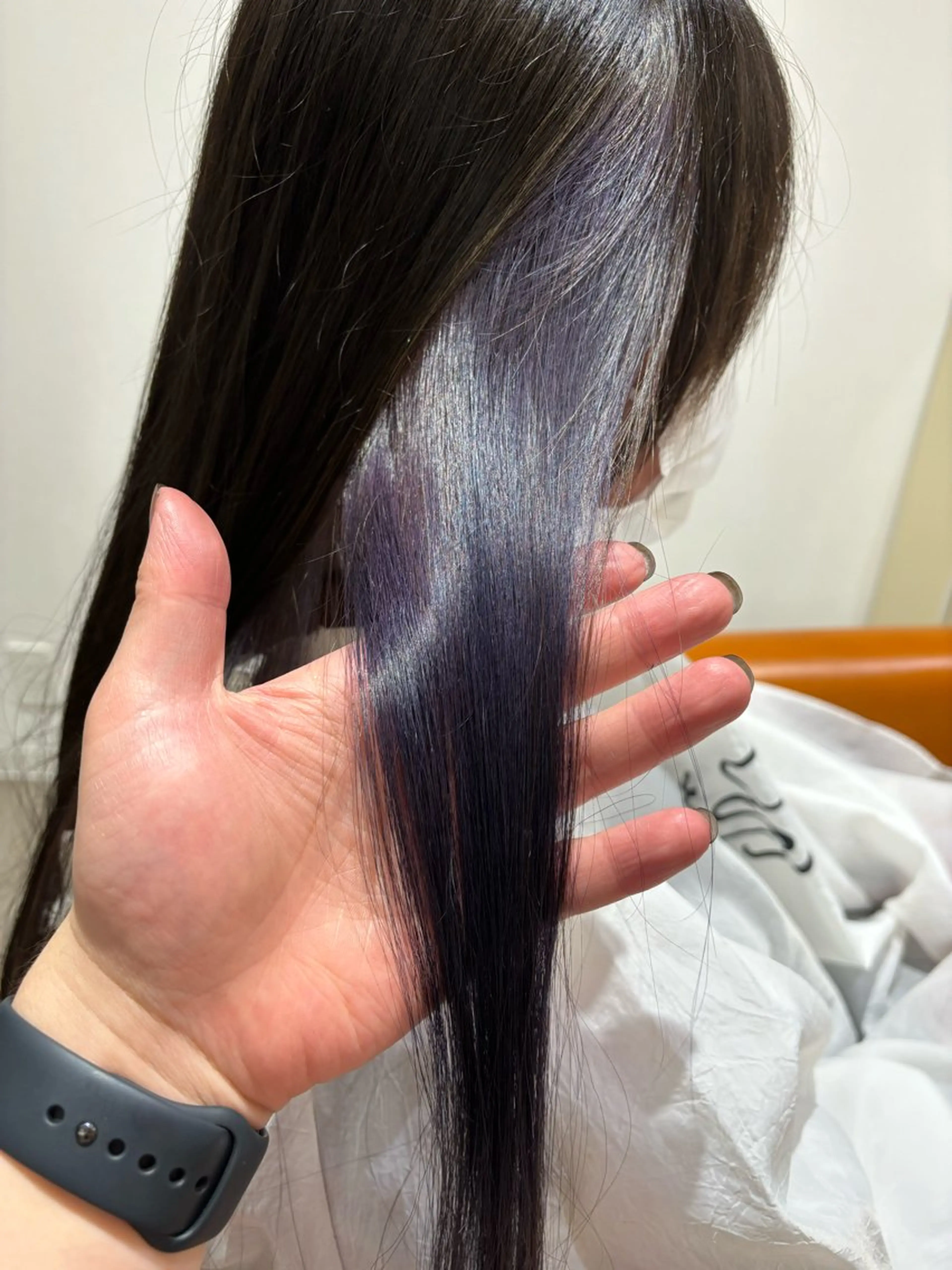 ロング カラー カット ヘアカラー Re にしざわ しんまのヘアスタイル
