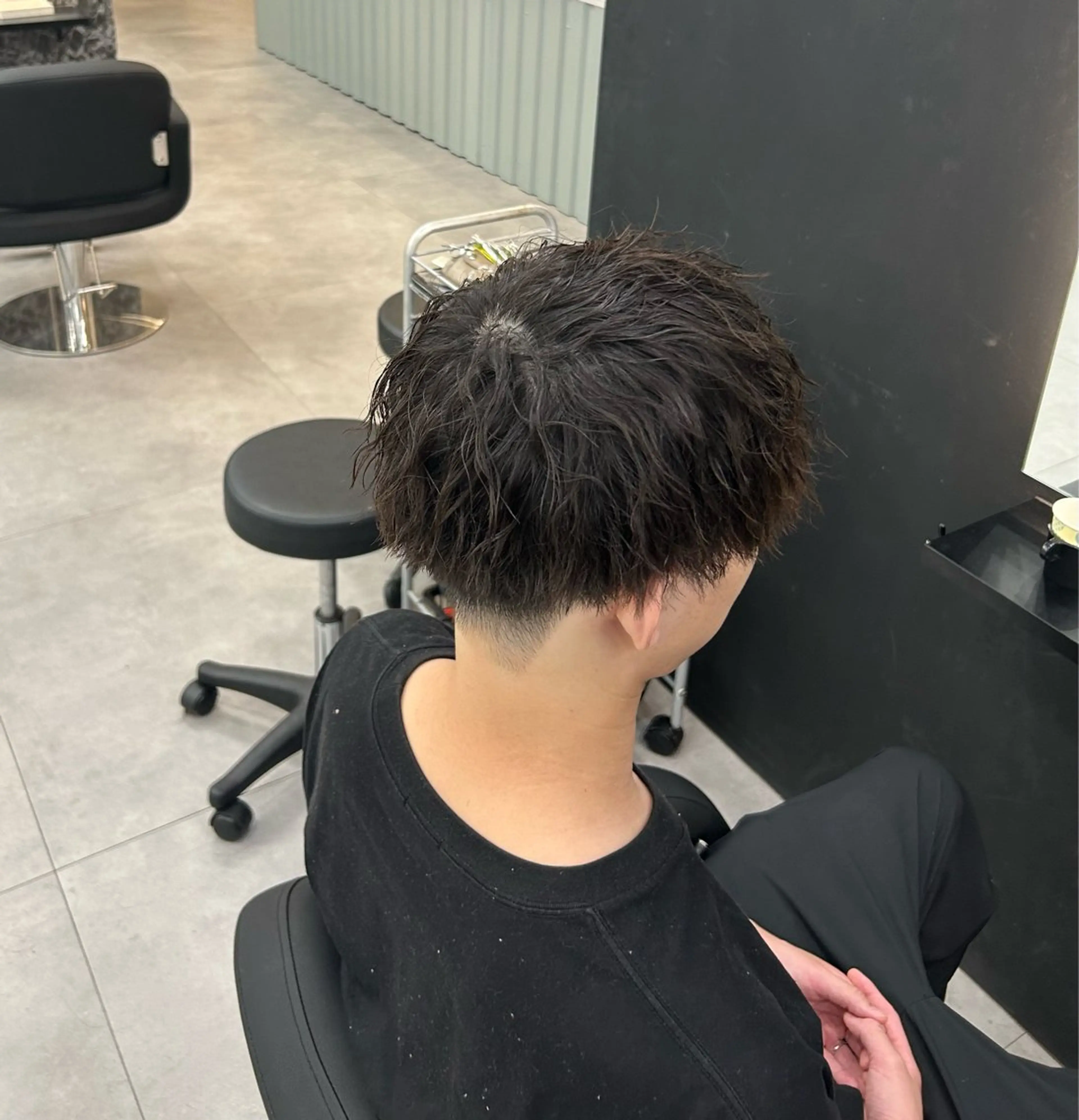 パーマ メンズ メンズパーマ メンズツイストパーマ ツイストパーマ カット パーマ 山田 航平のヘアスタイル