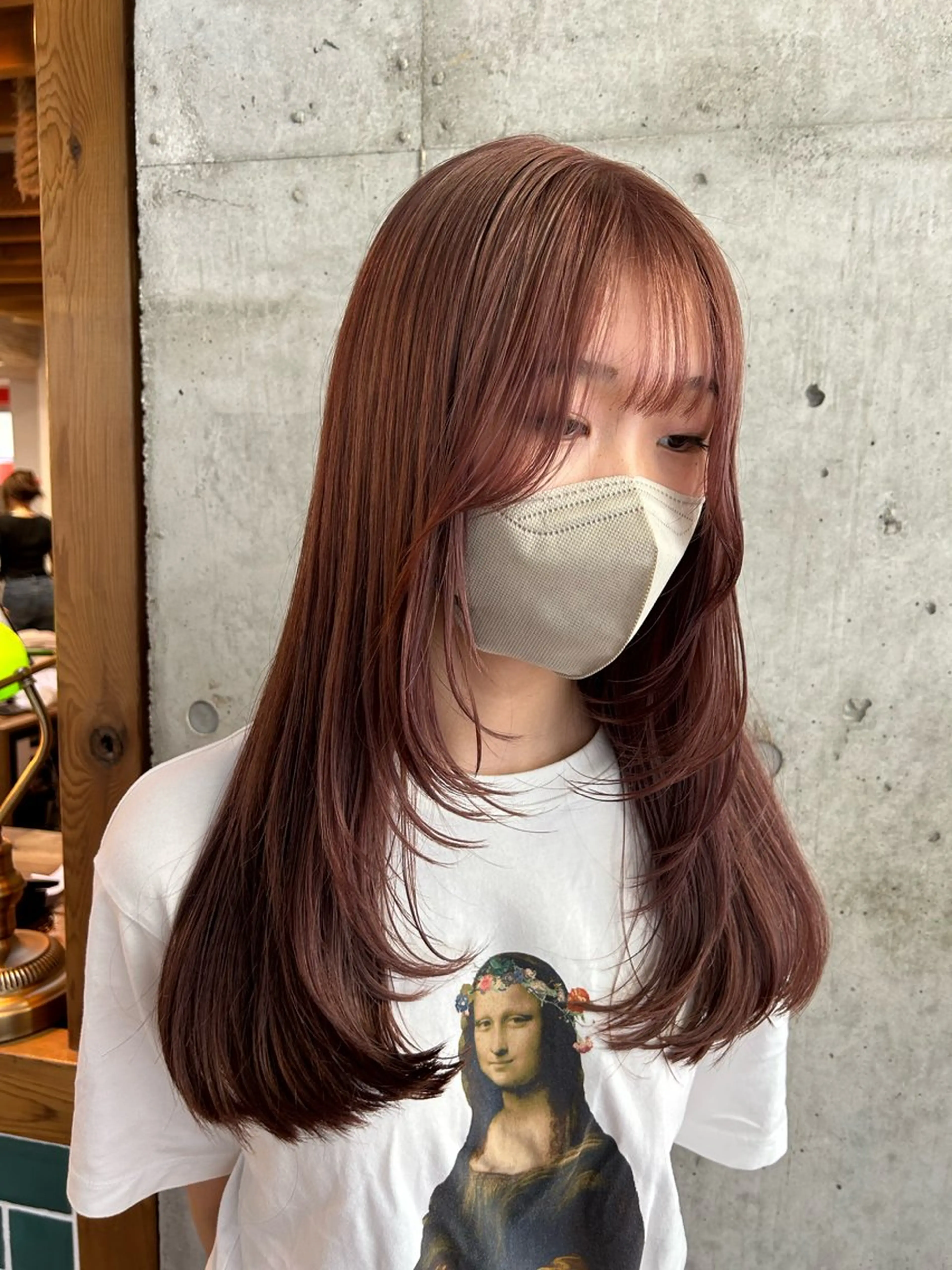ロング カラー ヘアカラー トリートメント 🎨デザイン🥇 美髪・艶髪　日暮千敬のヘアスタイル