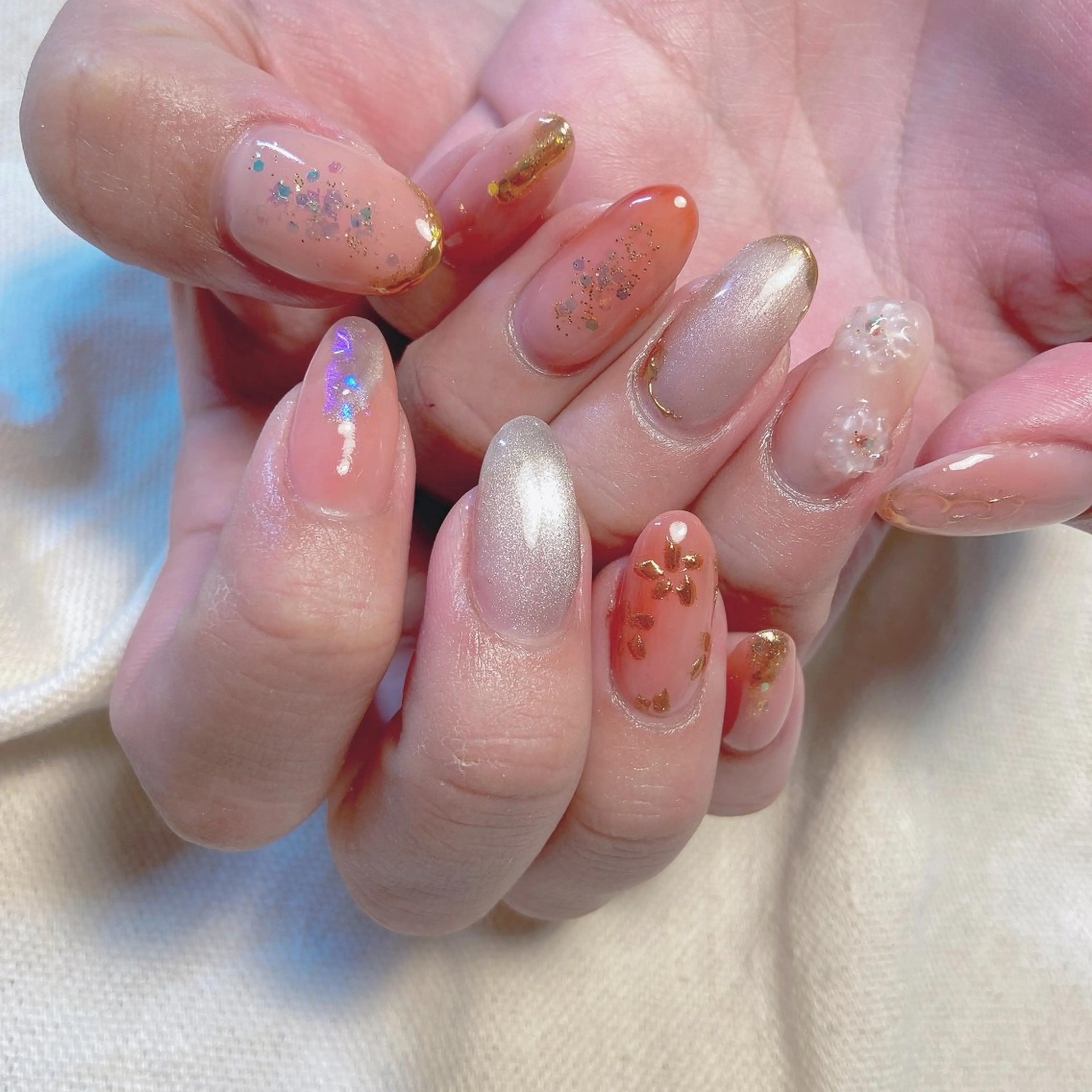 ネイル POPPY nail & eyelash【ポピーネイルアンドアイラッシュ】所属・POPPY nail Yumiのネイルデザイン
