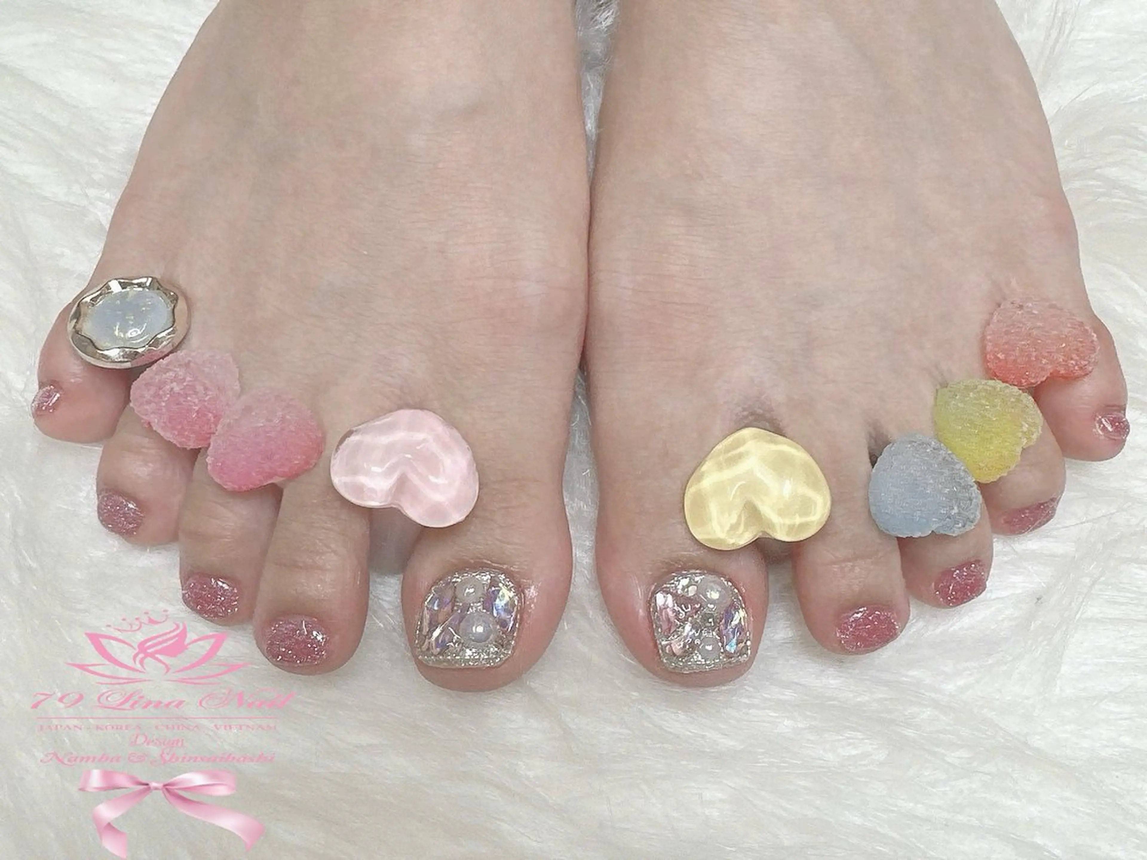 ☆親指2本アート・パーツ付け放題 ◇¥6900→¥4140 オフ無料の写真