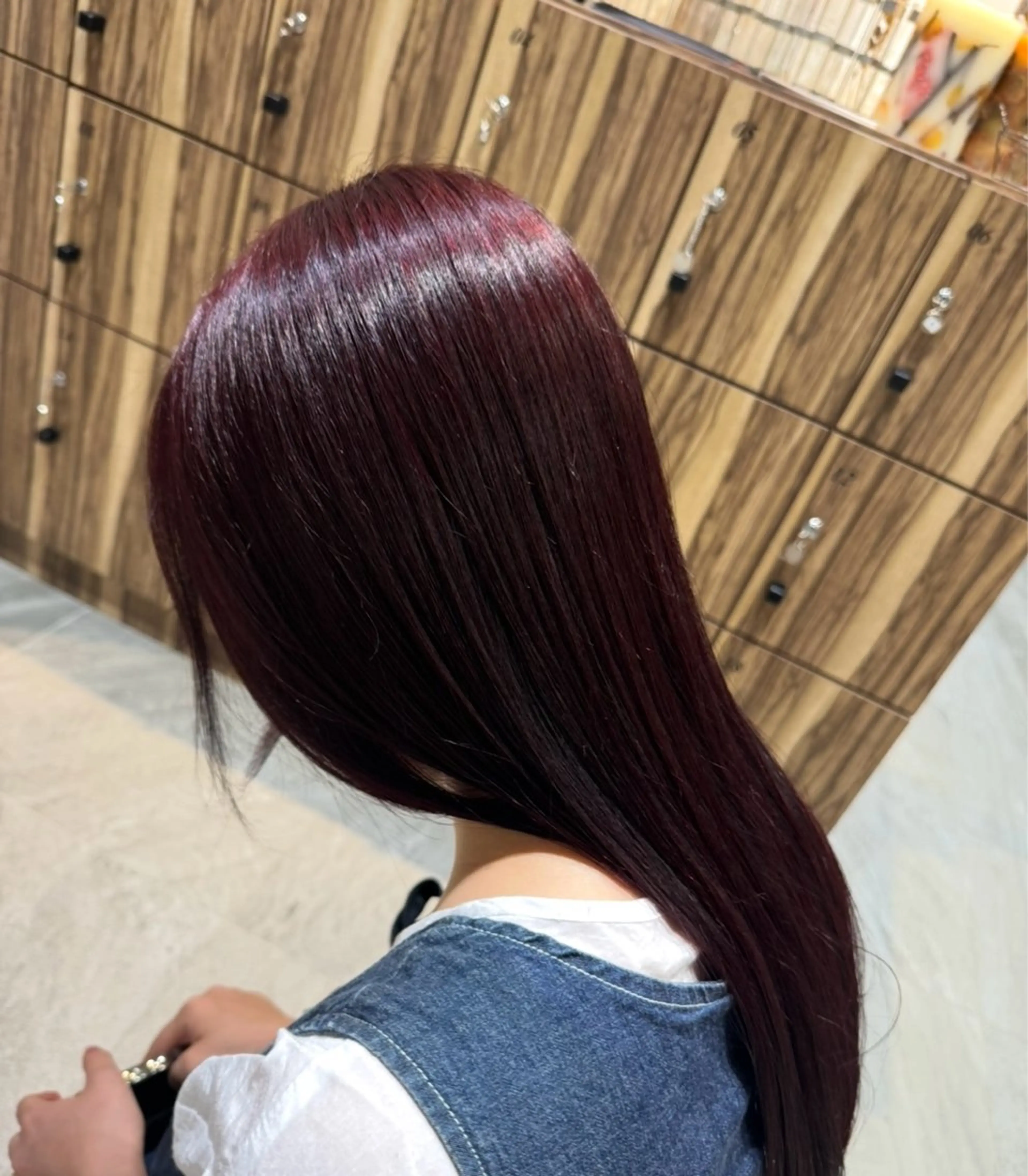 ロング ヘアカラー earth中野山 村松　和磨のヘアスタイル