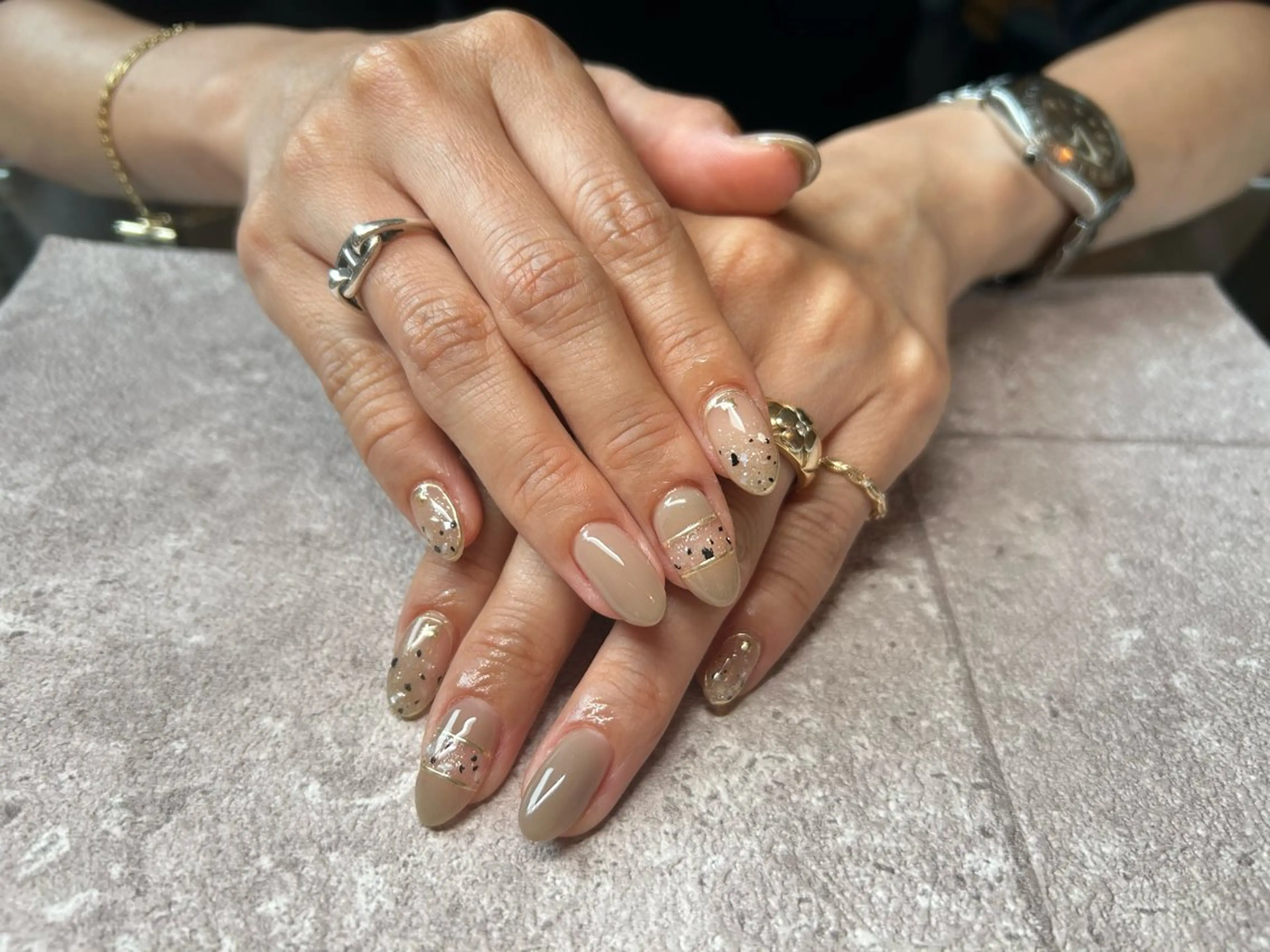 ネイル 持ち込み ハンドネイル Lisa’s Salonのネイルデザイン