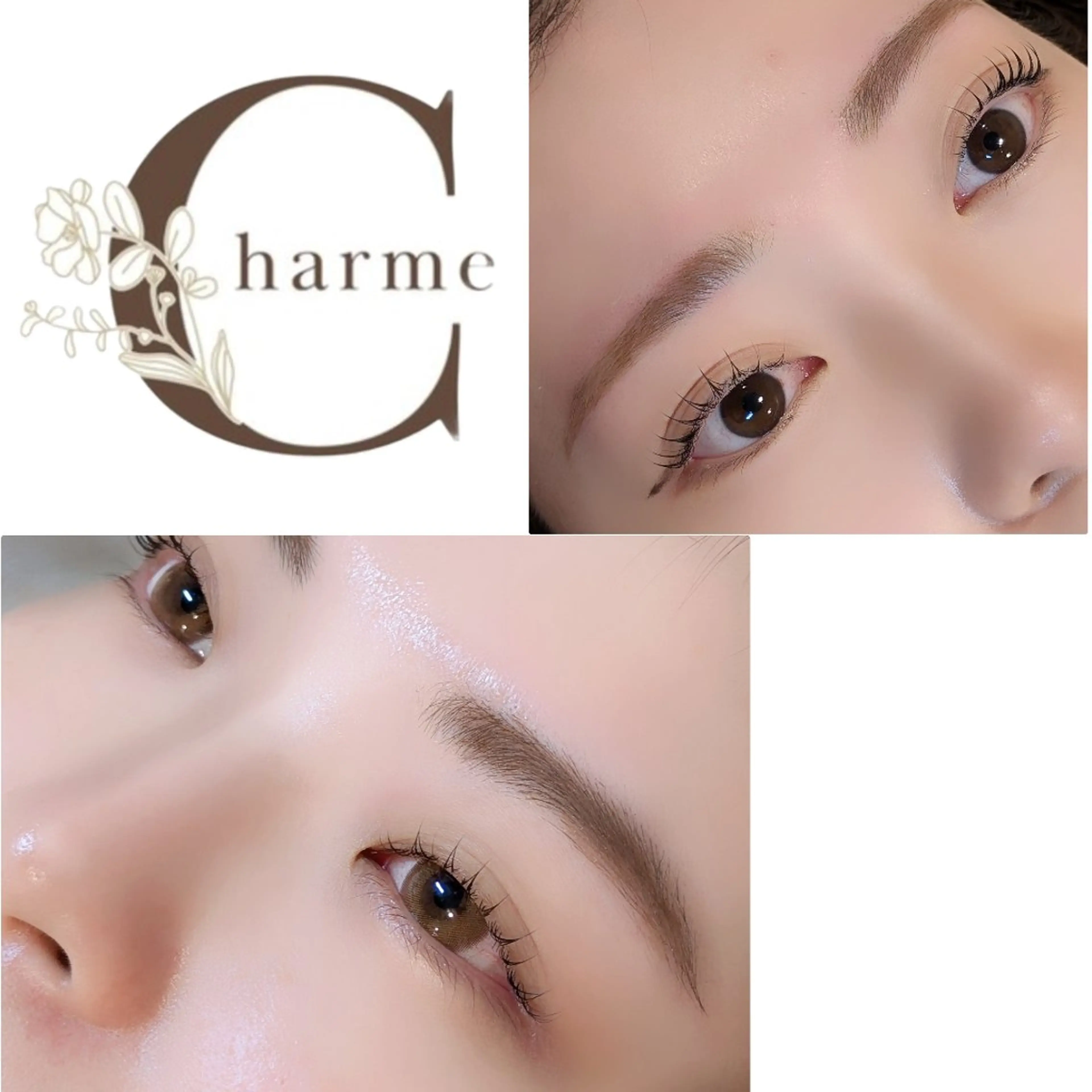 アイブロウ マツパ シャルム横浜店所属・Charme横浜店 Natsuki୨୧のマツエク・マツパデザイン