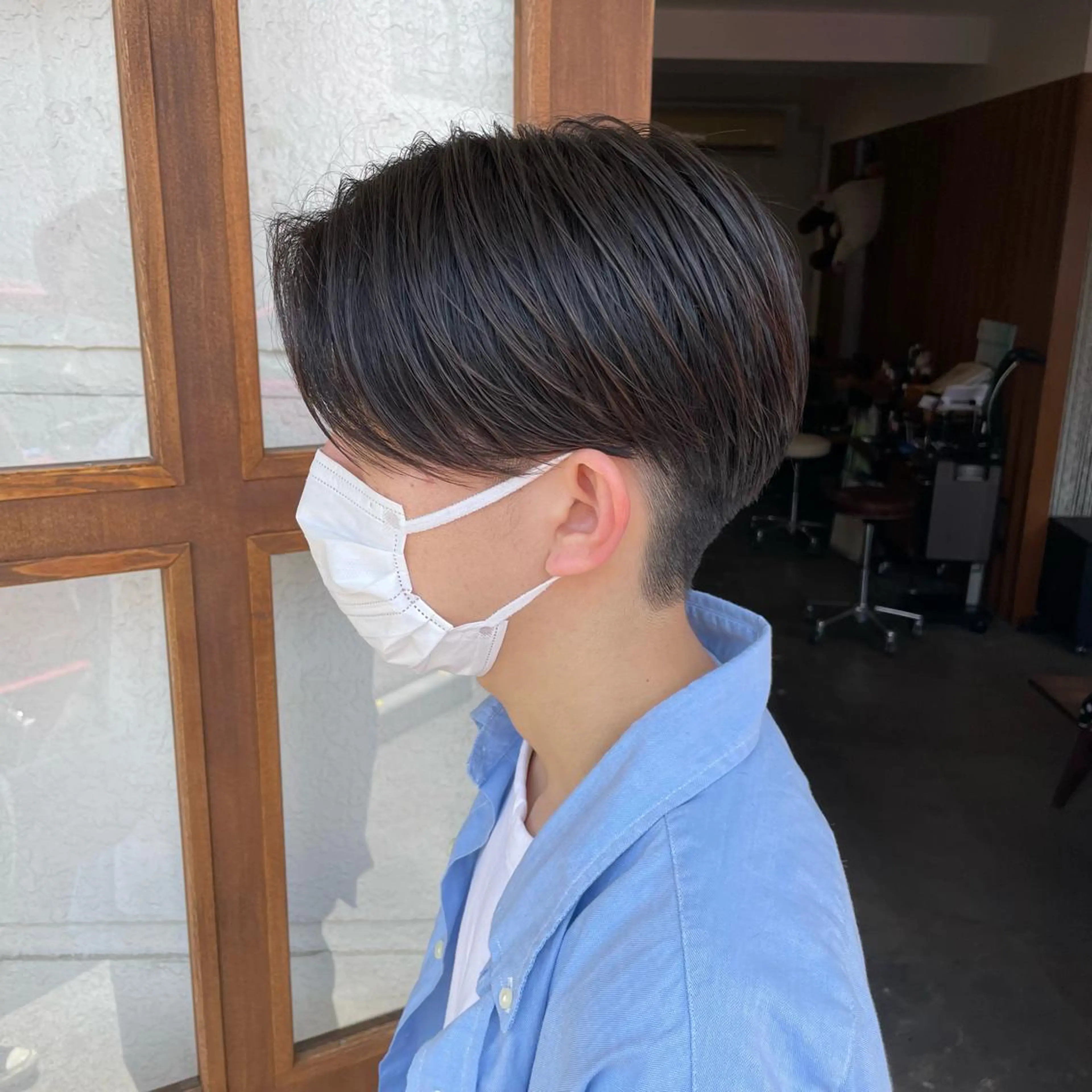 ショート メンズ 渡邉 聖希のヘアスタイル