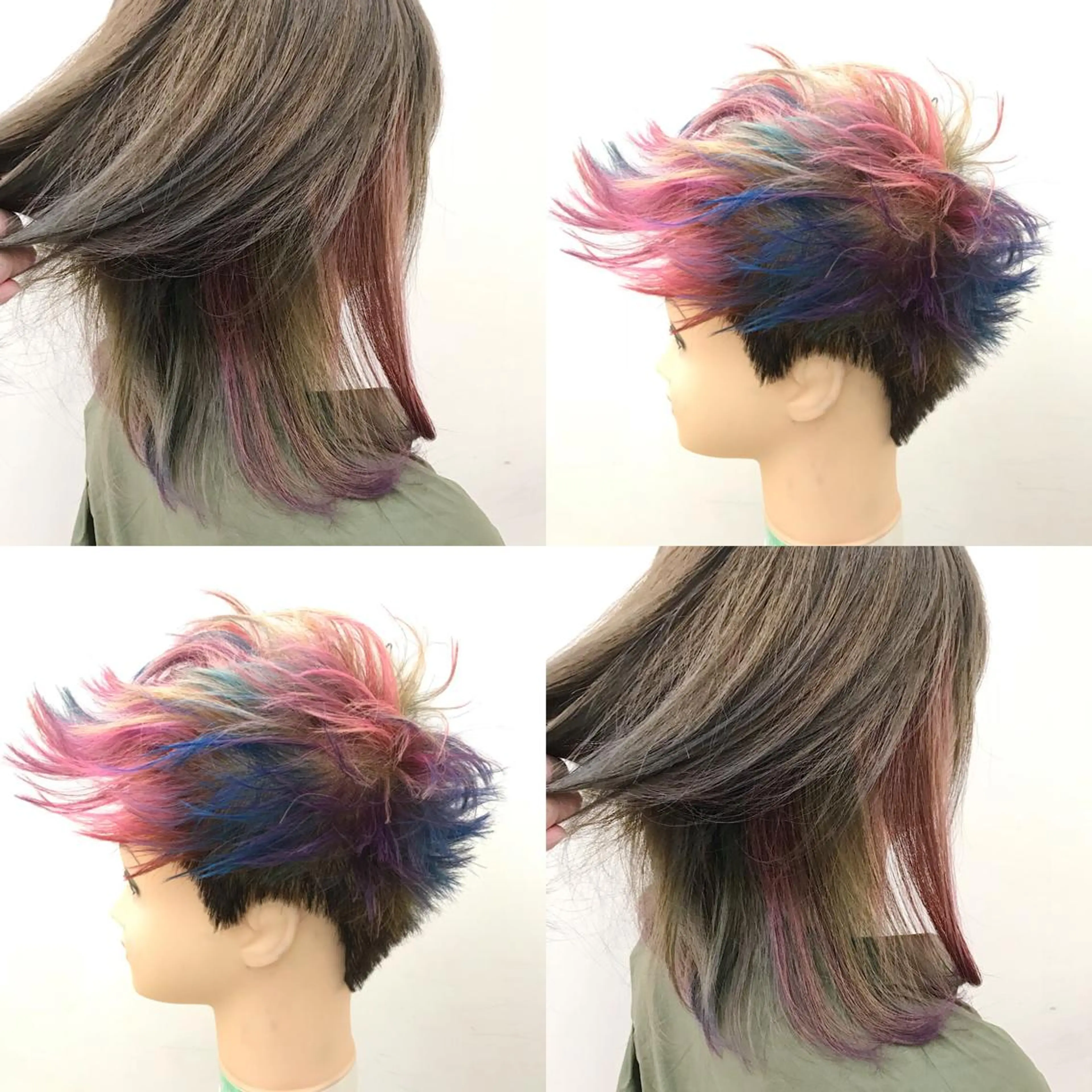 ショート カラー ブリーチカラー/ 岩破瑞希のヘアスタイル