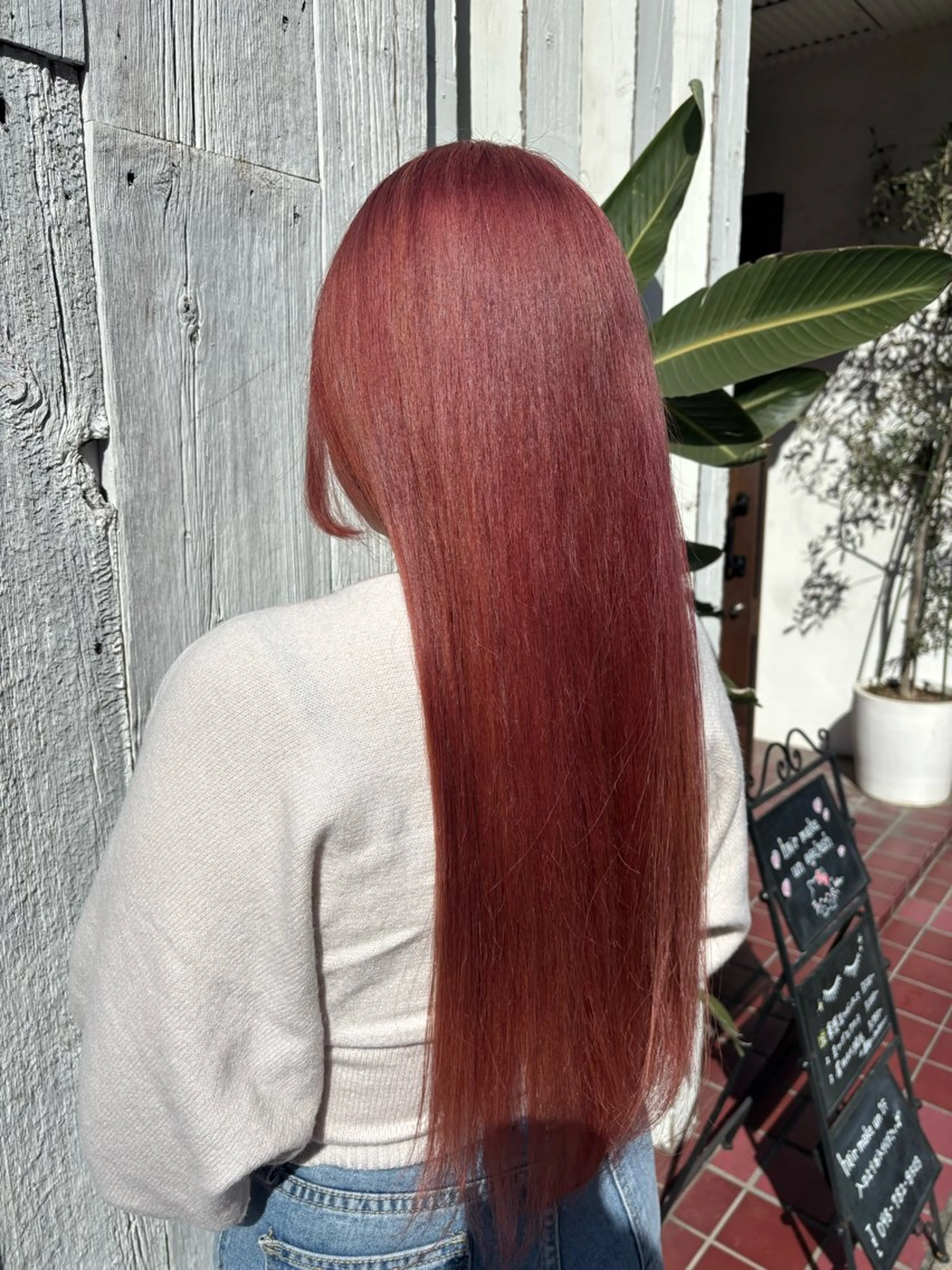 ロング カラー ヘアカラー トリートメント ヘッドスパ ブリーチ特化/透明感 カラー森山陽向のヘアスタイル