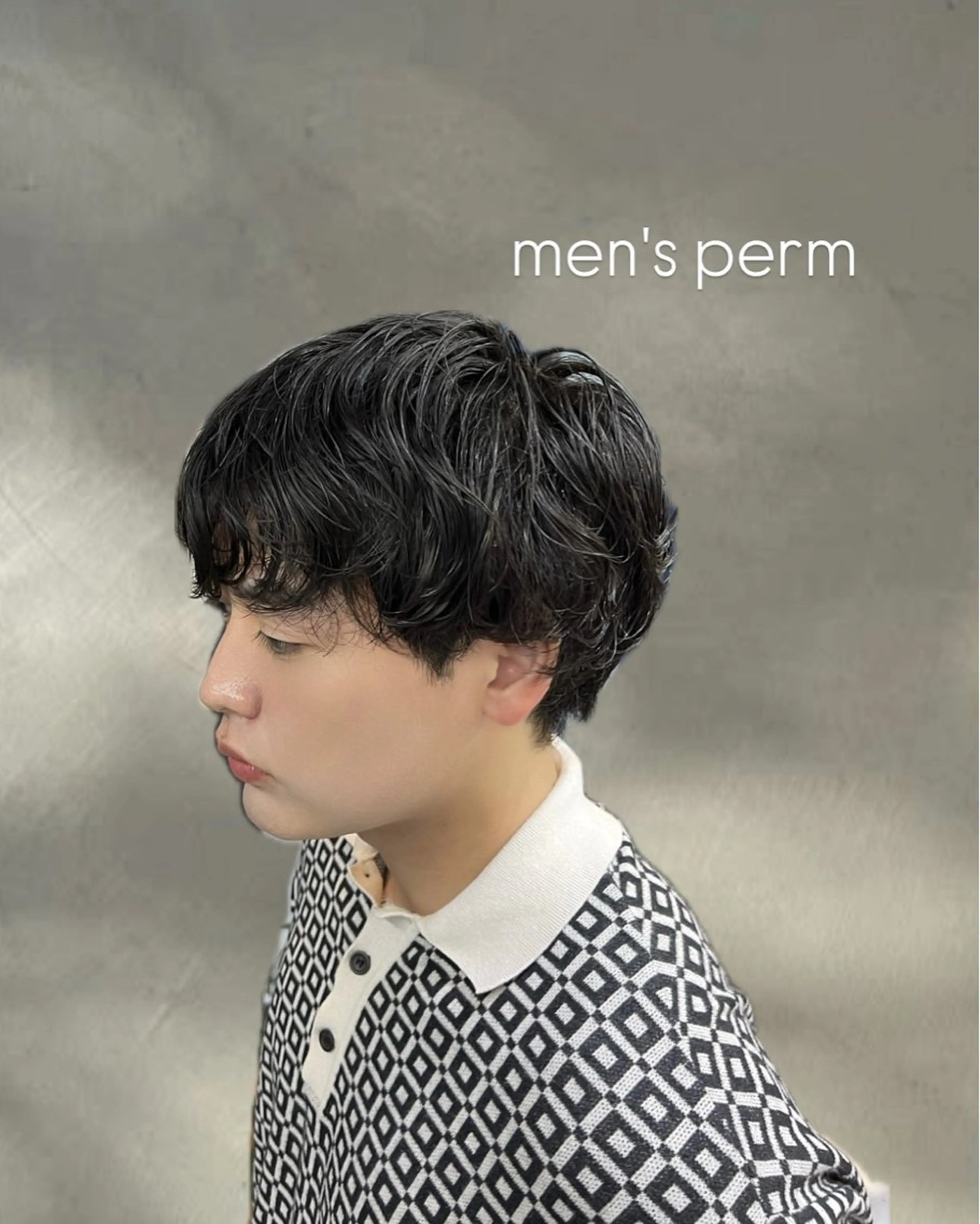 ショート メンズ INORI|艶カラ ー|フェイスレイヤーのヘアスタイル