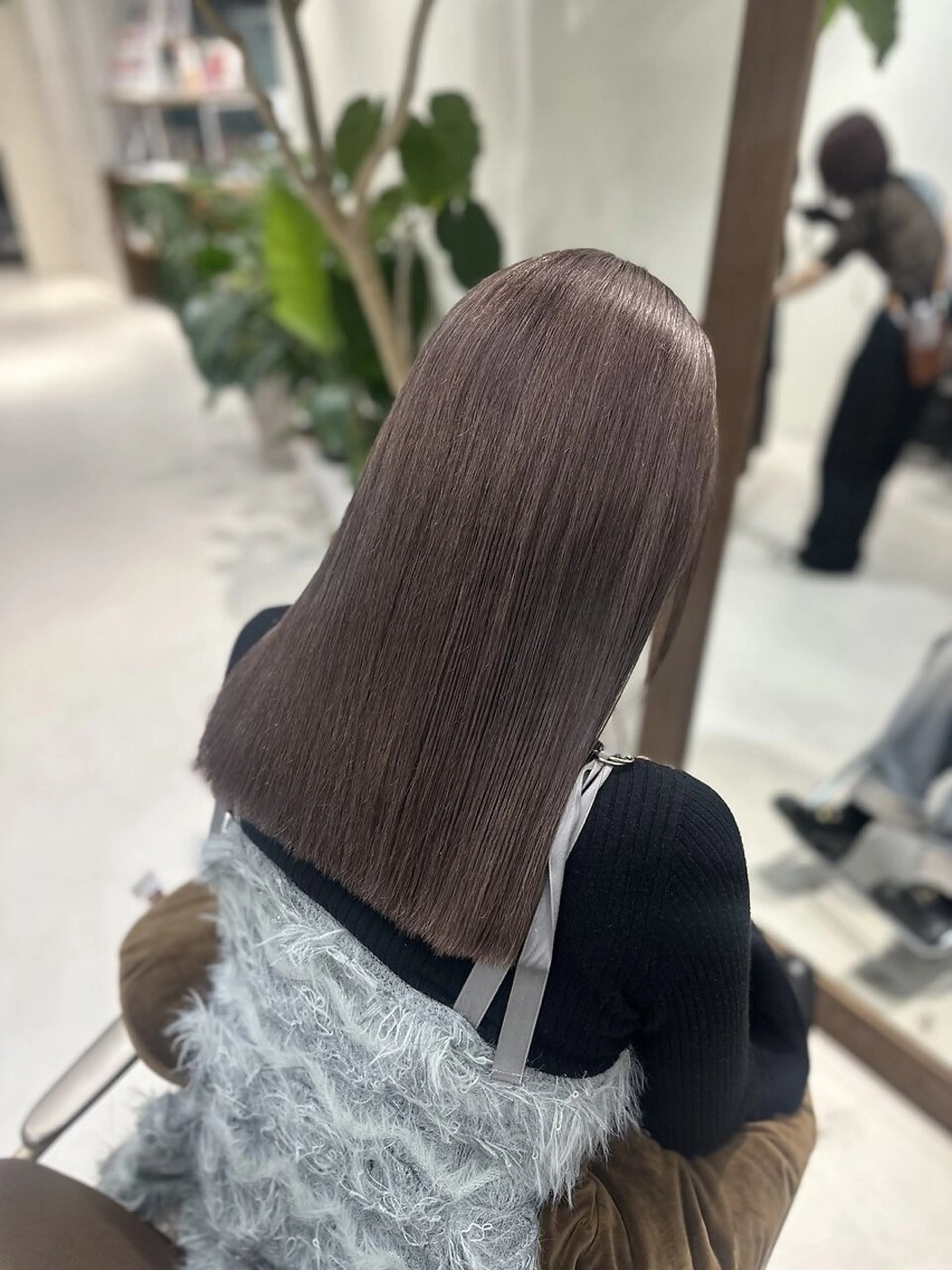 セミロング カラー ヘアカラー トリートメント Liru:smart salon/茅ヶ崎のヘアスタイル