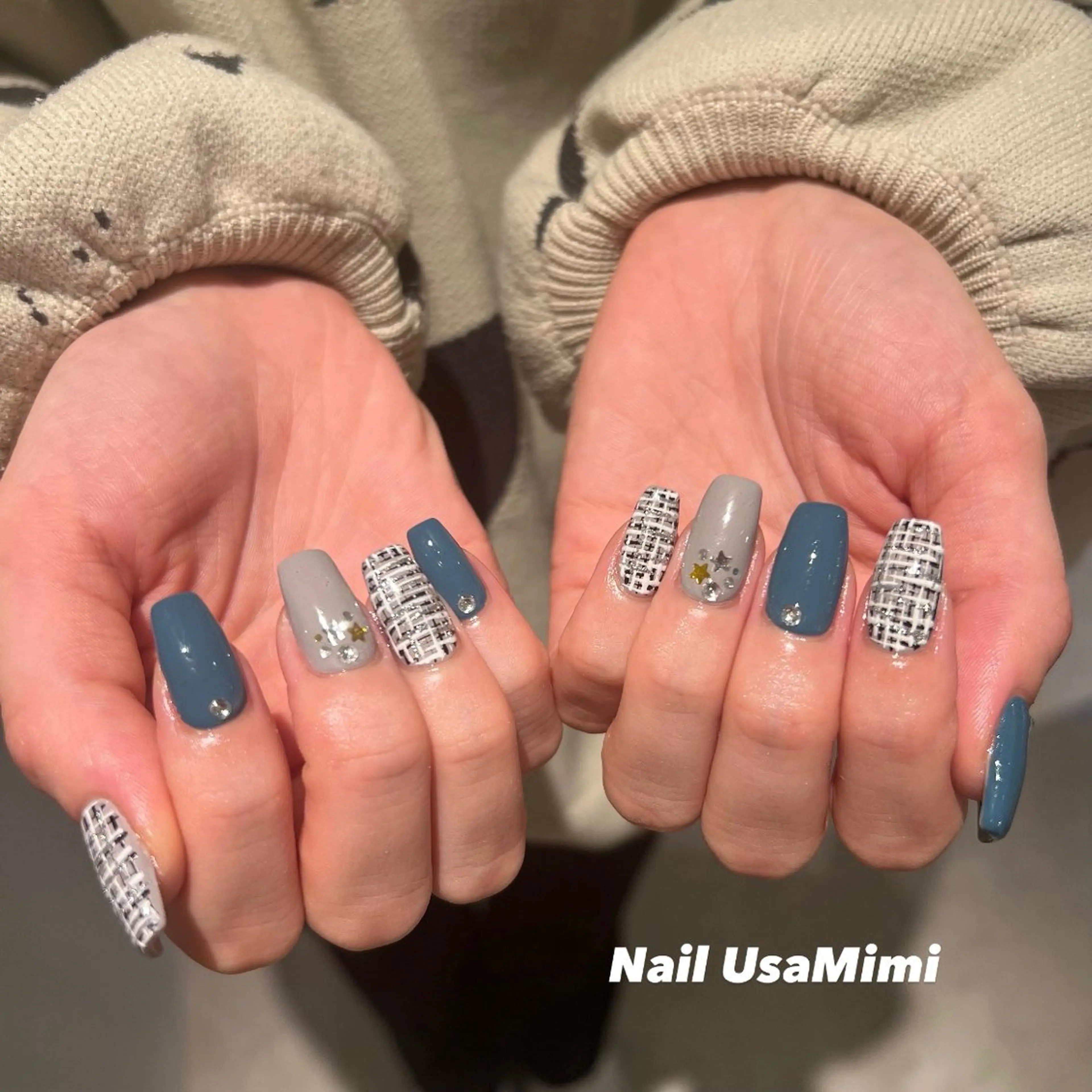 ネイル アートネイル ジェルネイル グラデーション 韓国ネイル ワンカラーネイル ハンドネイル 本町NailUsa Mimi RIKOのネイルデザイン
