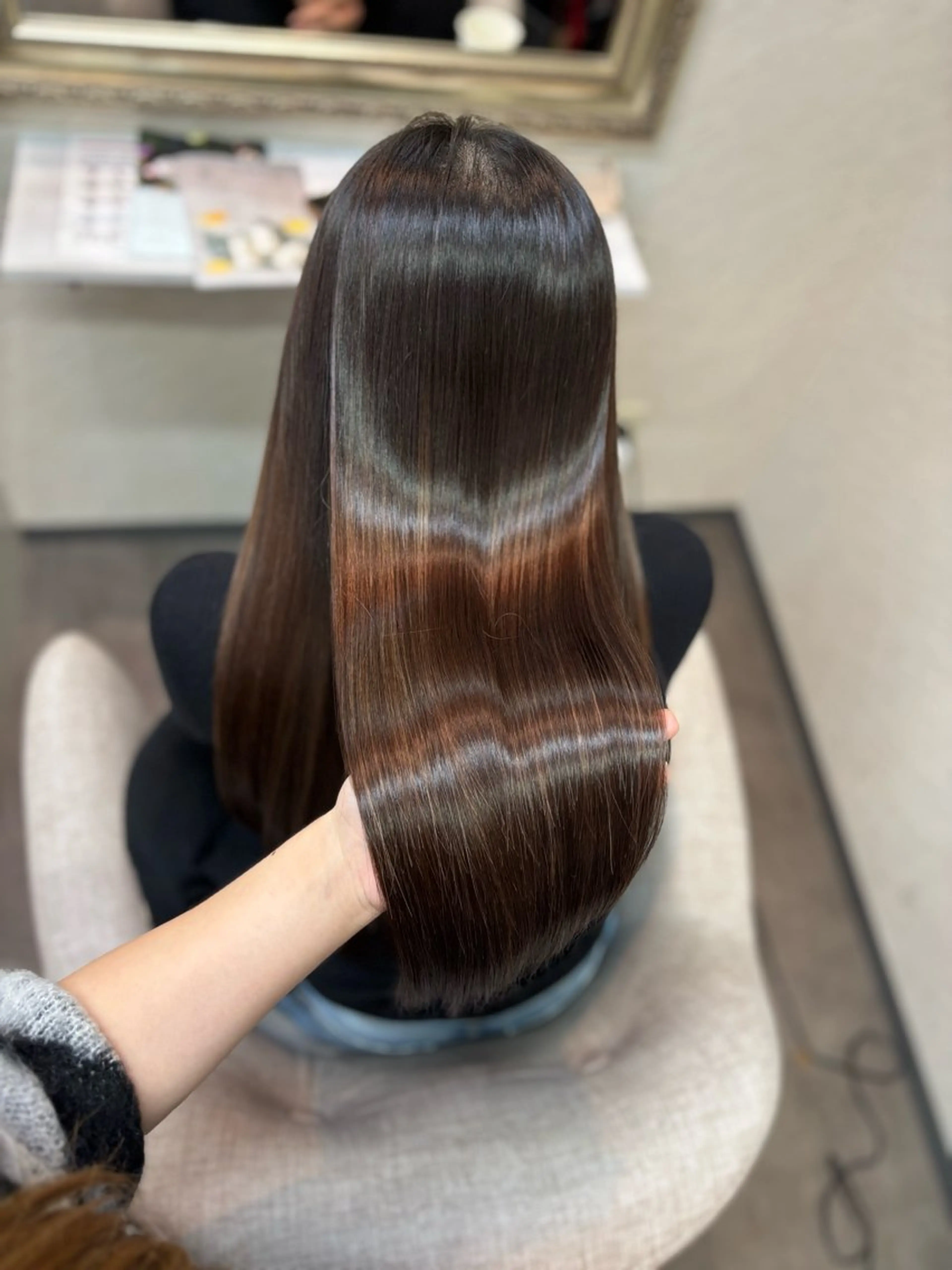 ロング 髪質改善 トリートメント トリートメント seta.shinjuku所属・縮毛矯正/艶髪/ ミヅキ🌹🌙のヘアスタイル