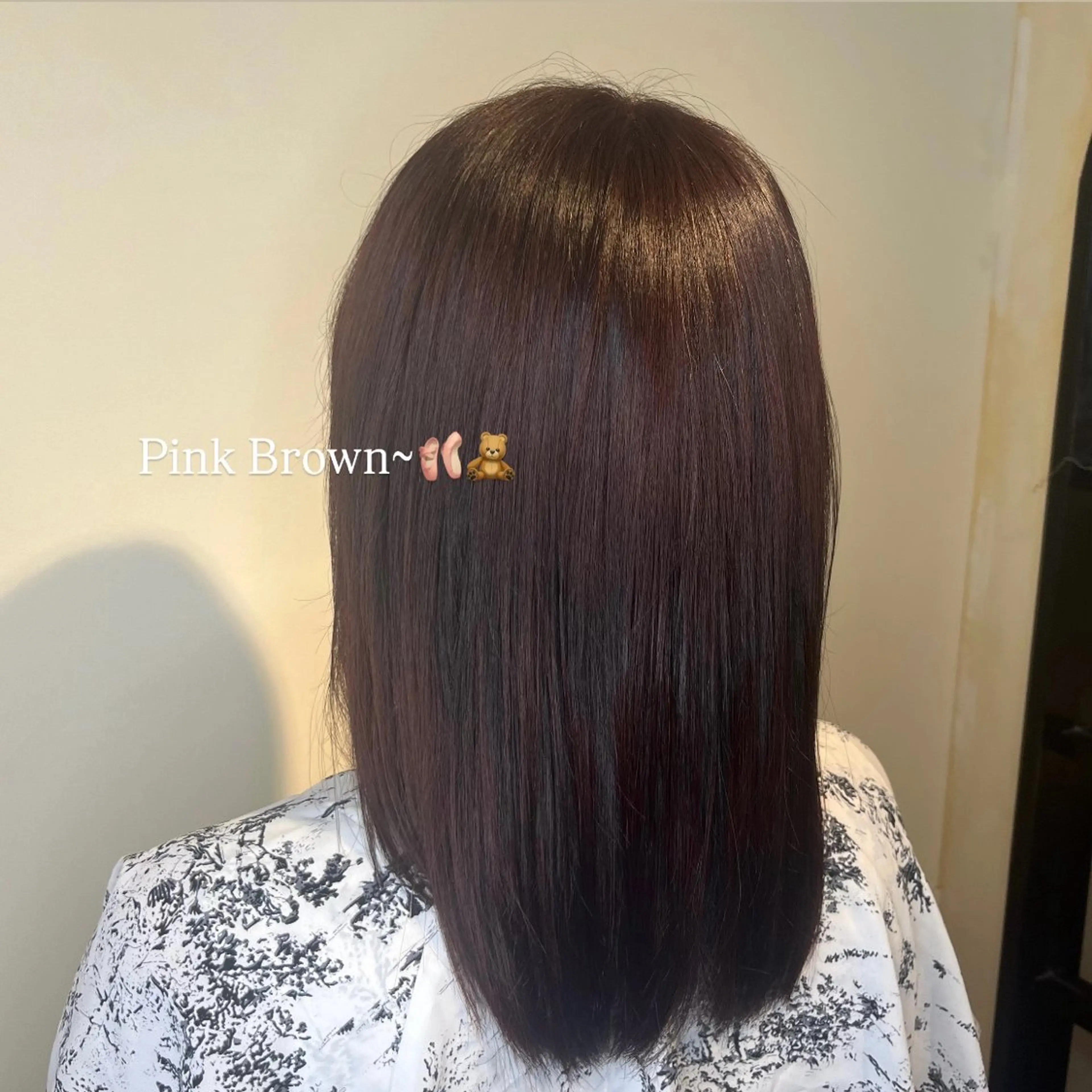 カラー ヘアカラー 田村 汐織のヘアスタイル