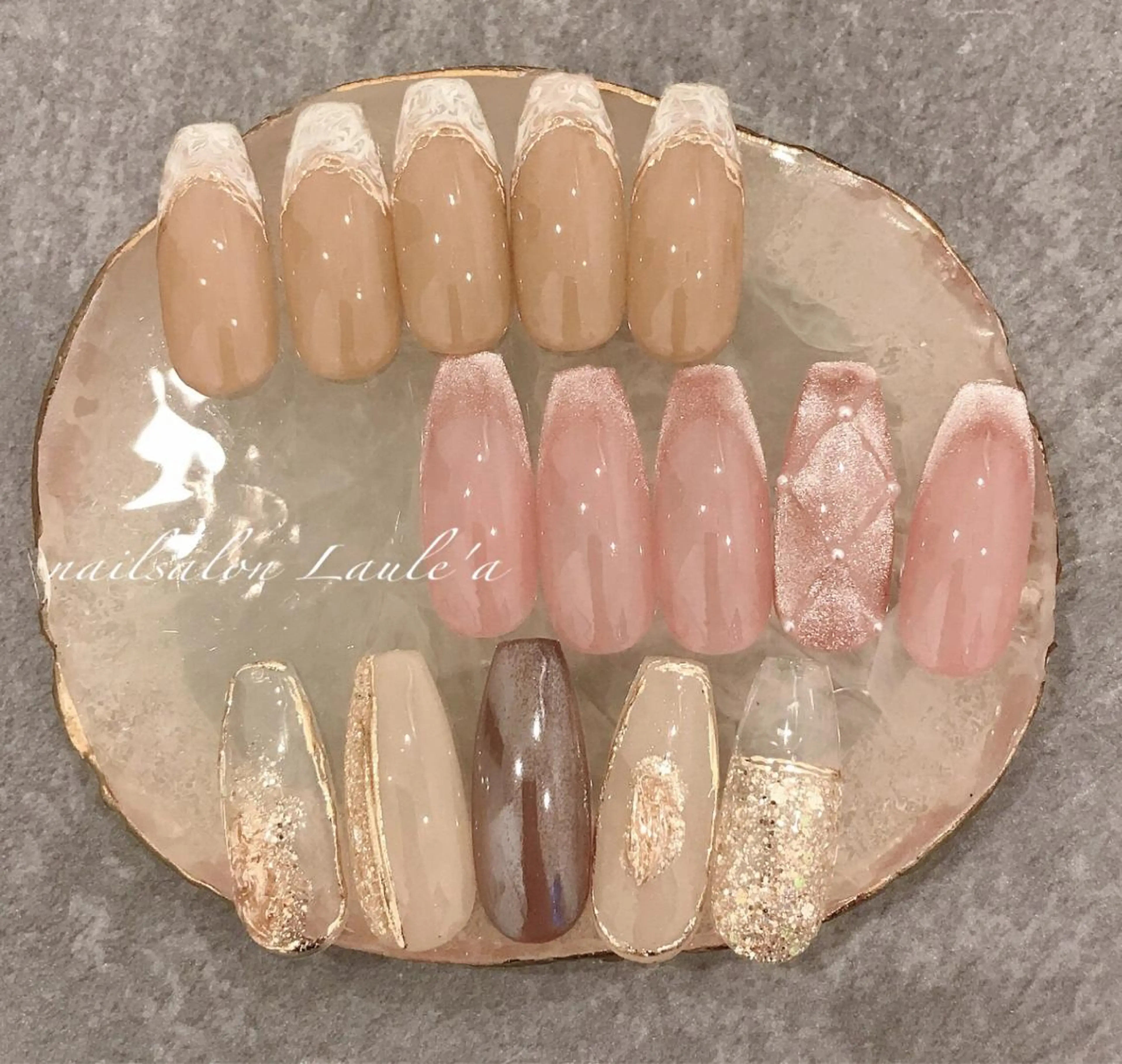 ネイル ハンドネイル nailsalon Laule'aのネイルデザイン