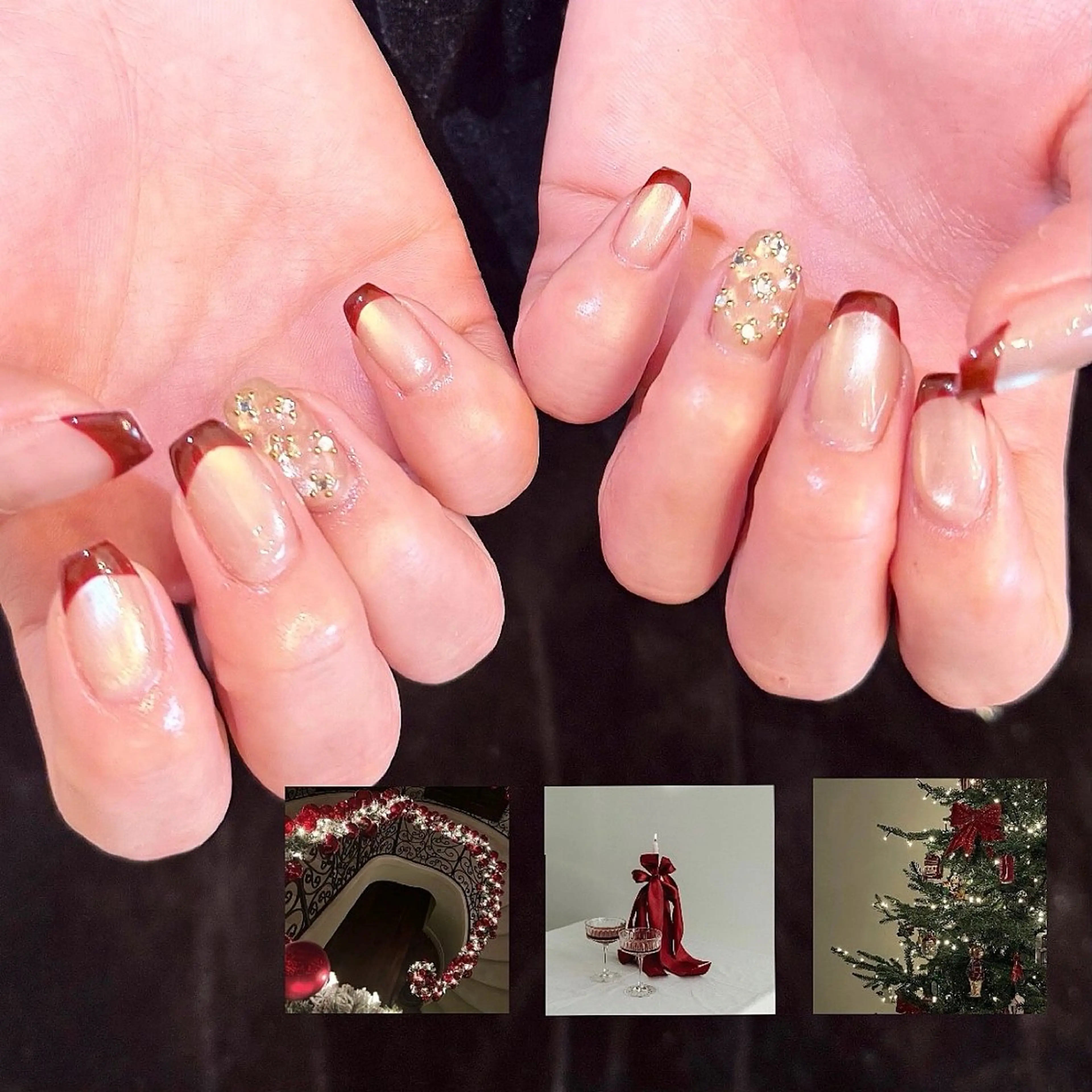 ネイル シュシュ 🎀 girly nailのネイルデザイン