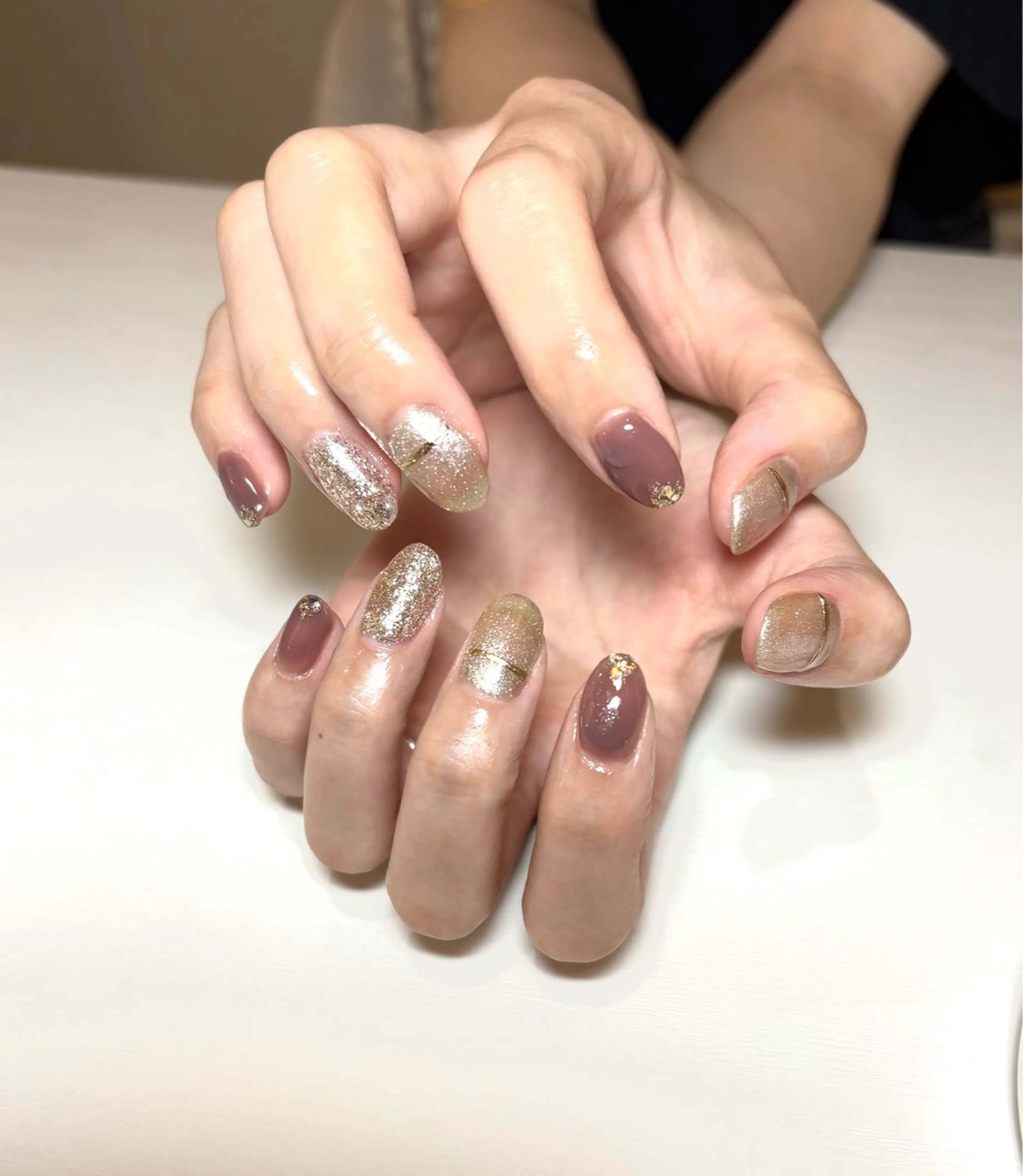 定額ベーシックネイル　5000円の写真