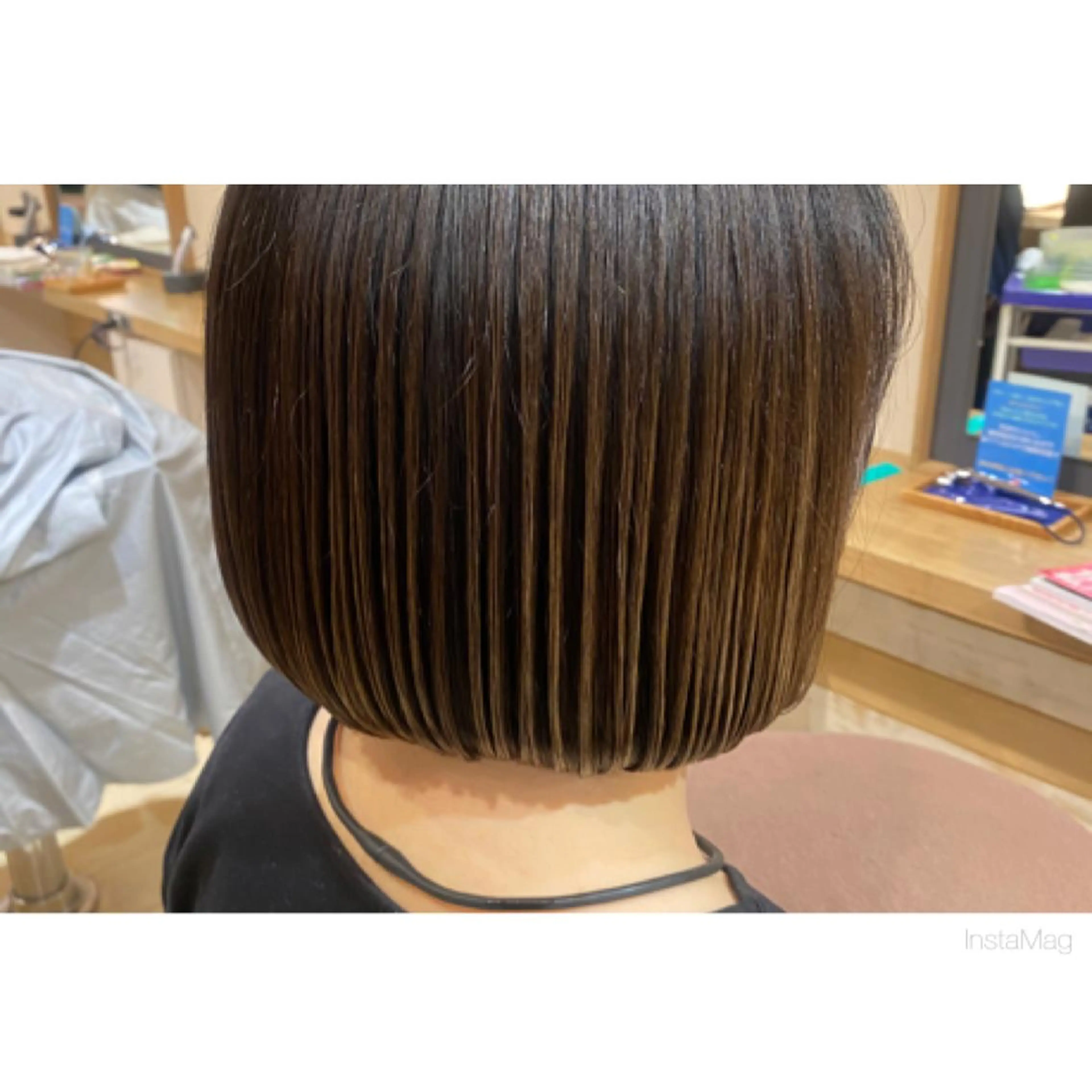 ショート カット トリートメント 岩間 香純のヘアスタイル