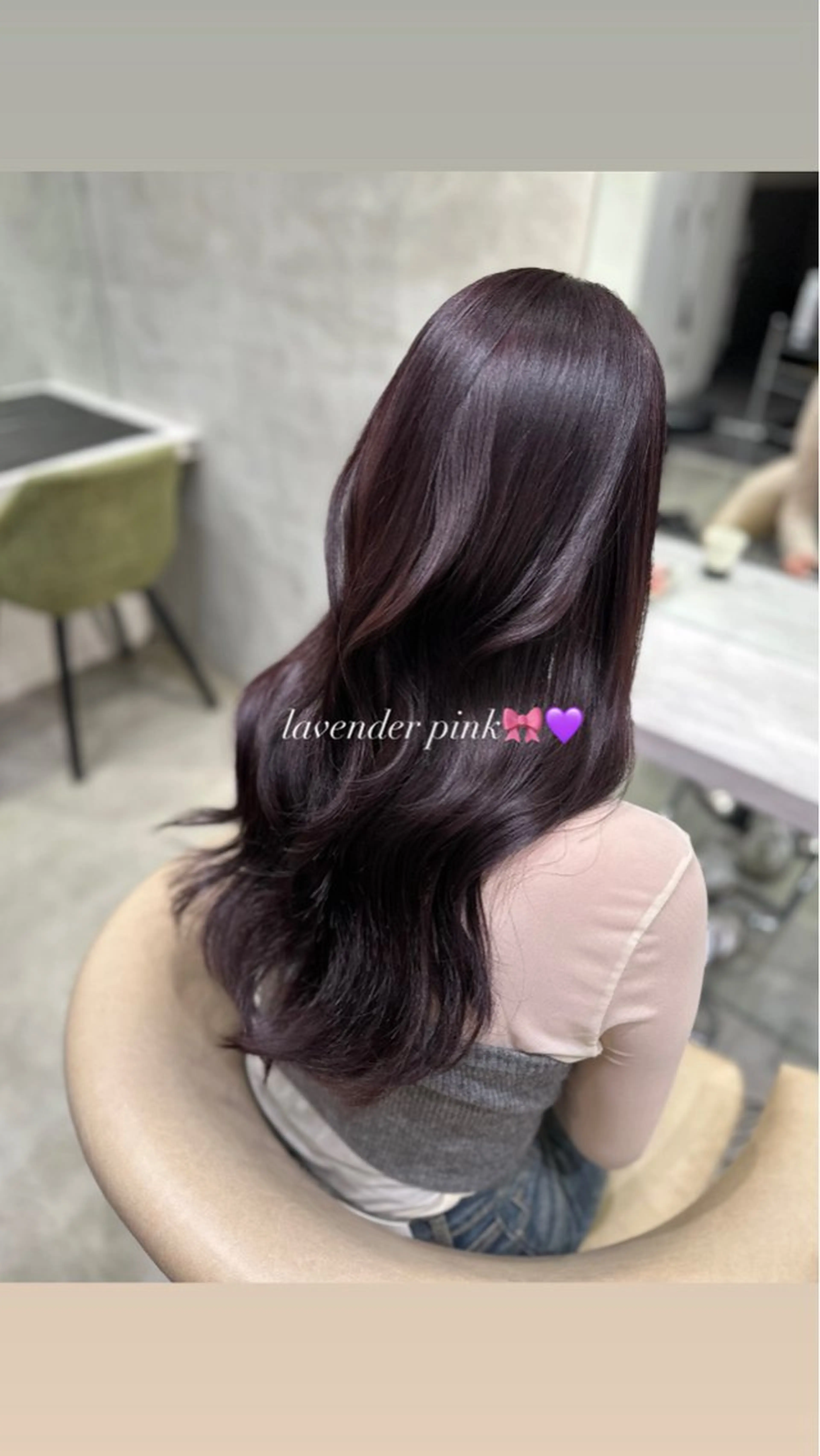 ロング ヘアカラー 【lond】🩶 Marinのヘアスタイル