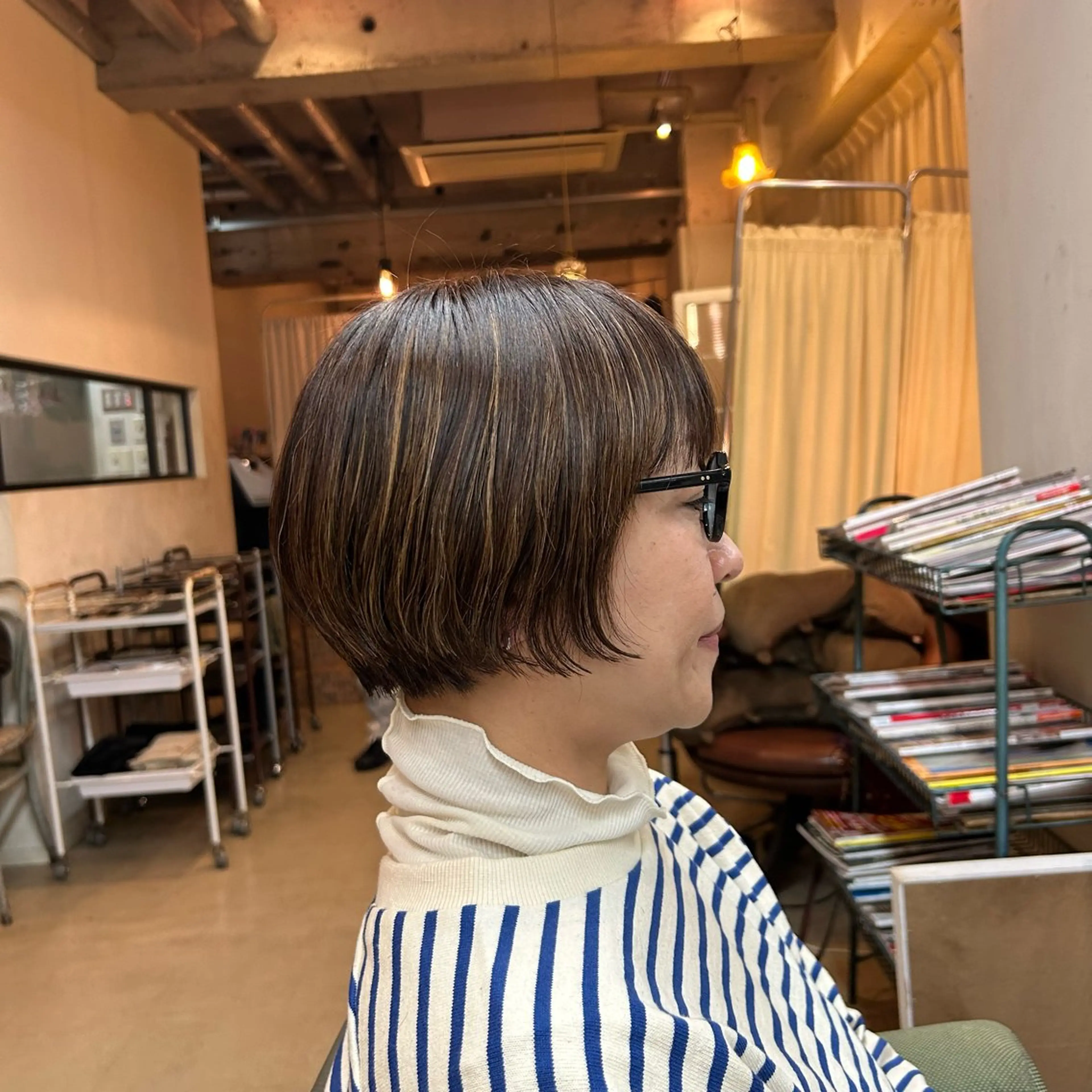ショート ORe'S　HAIR BE GLaD所属・佐野 愛実のヘアスタイル