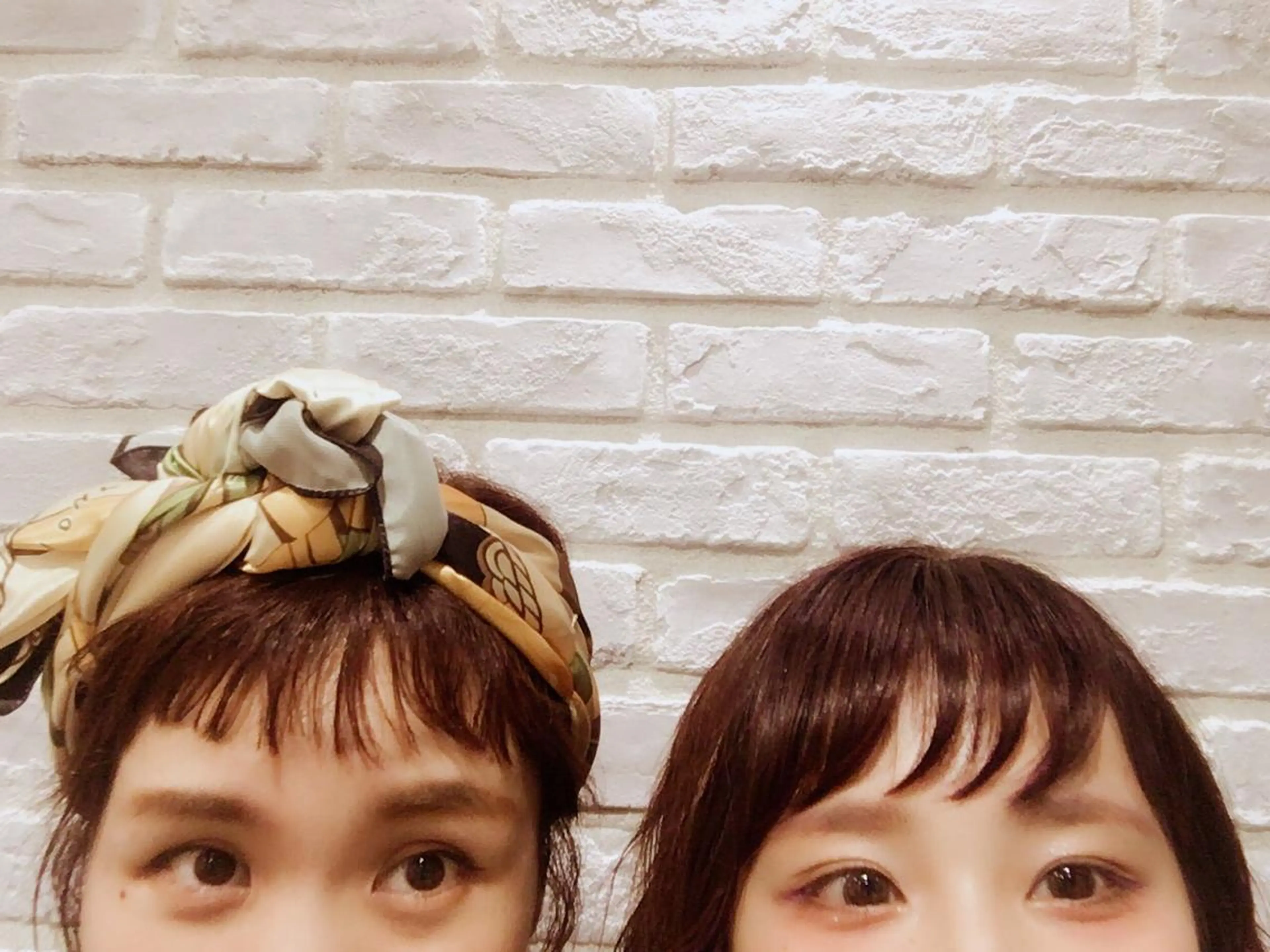 前髪ストレートorパーマの写真