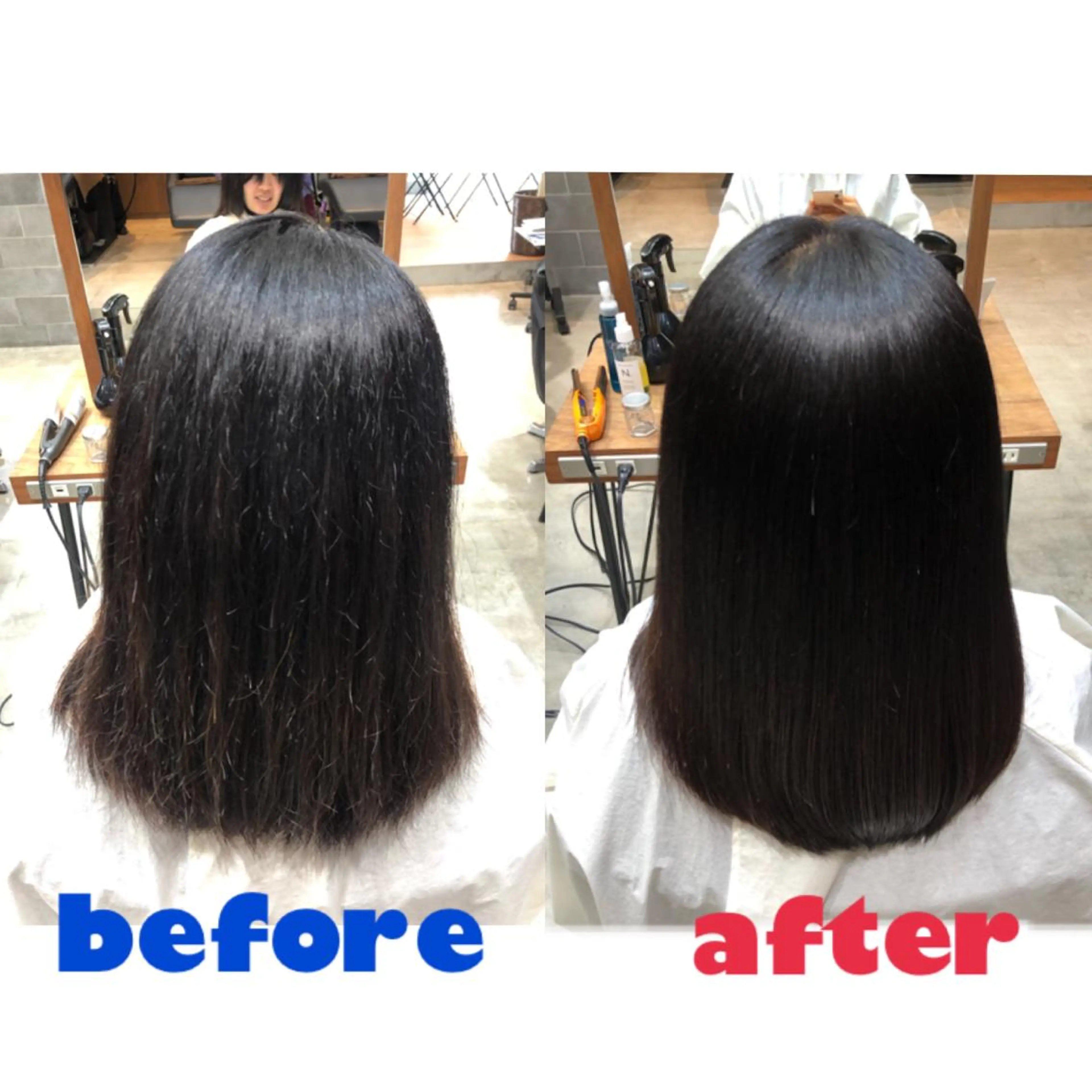 ロング ヘアカラー トリートメント カトウ ユウカのヘアスタイル