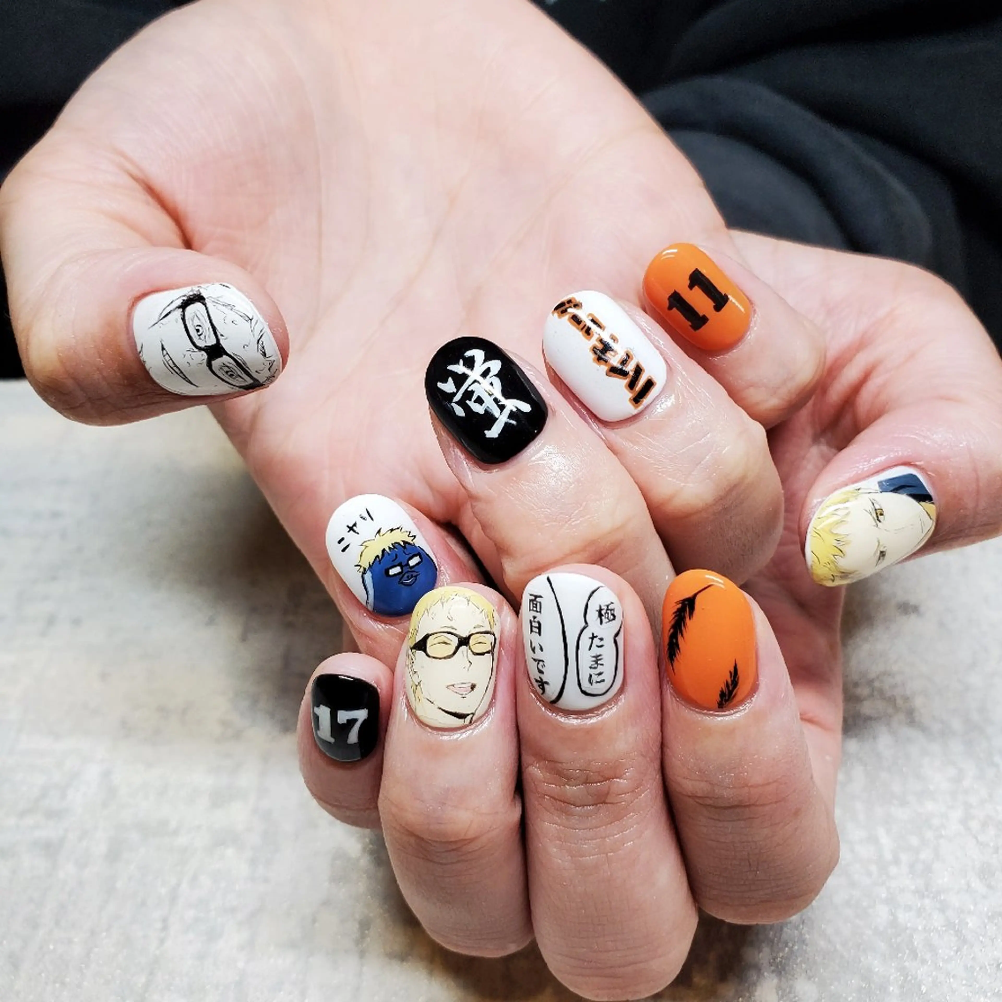 ネイル glaNje 福光のネイルデザイン