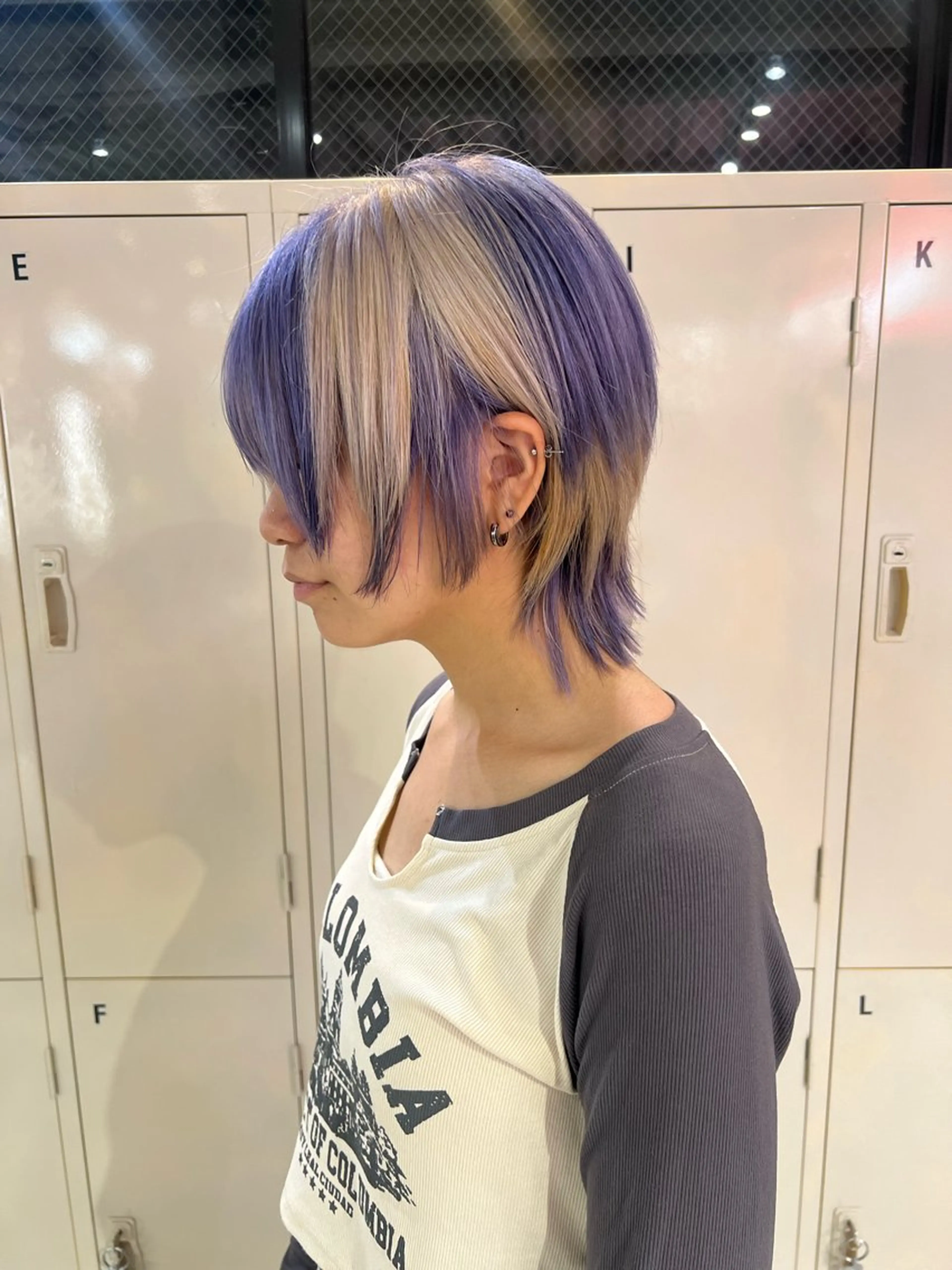 ミディアム ヘアカラー トリートメント 💥ウルフカット デザインあんな💥のヘアスタイル