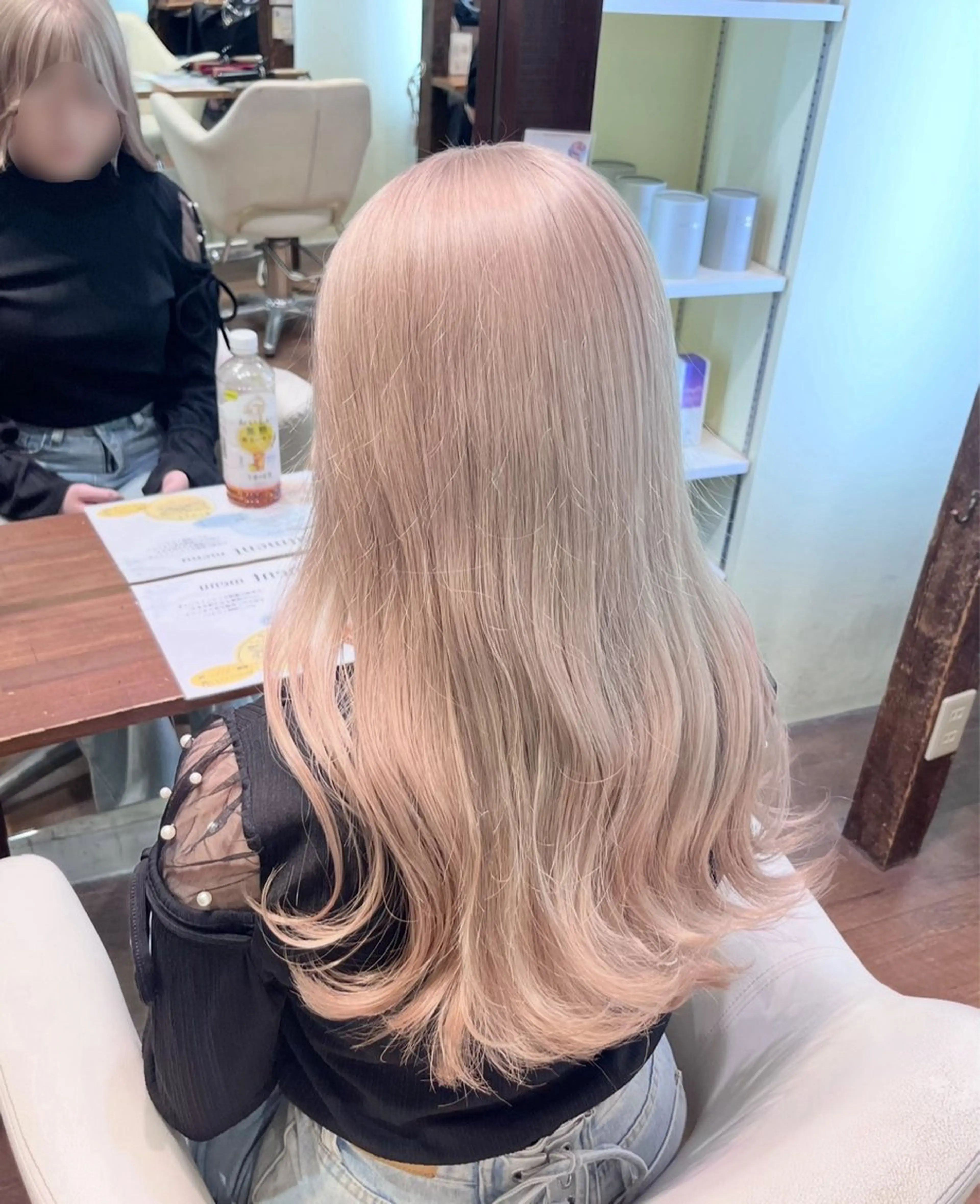 ロング ヘアカラー トリートメント ヘッドスパ 角田 満帆のヘアスタイル