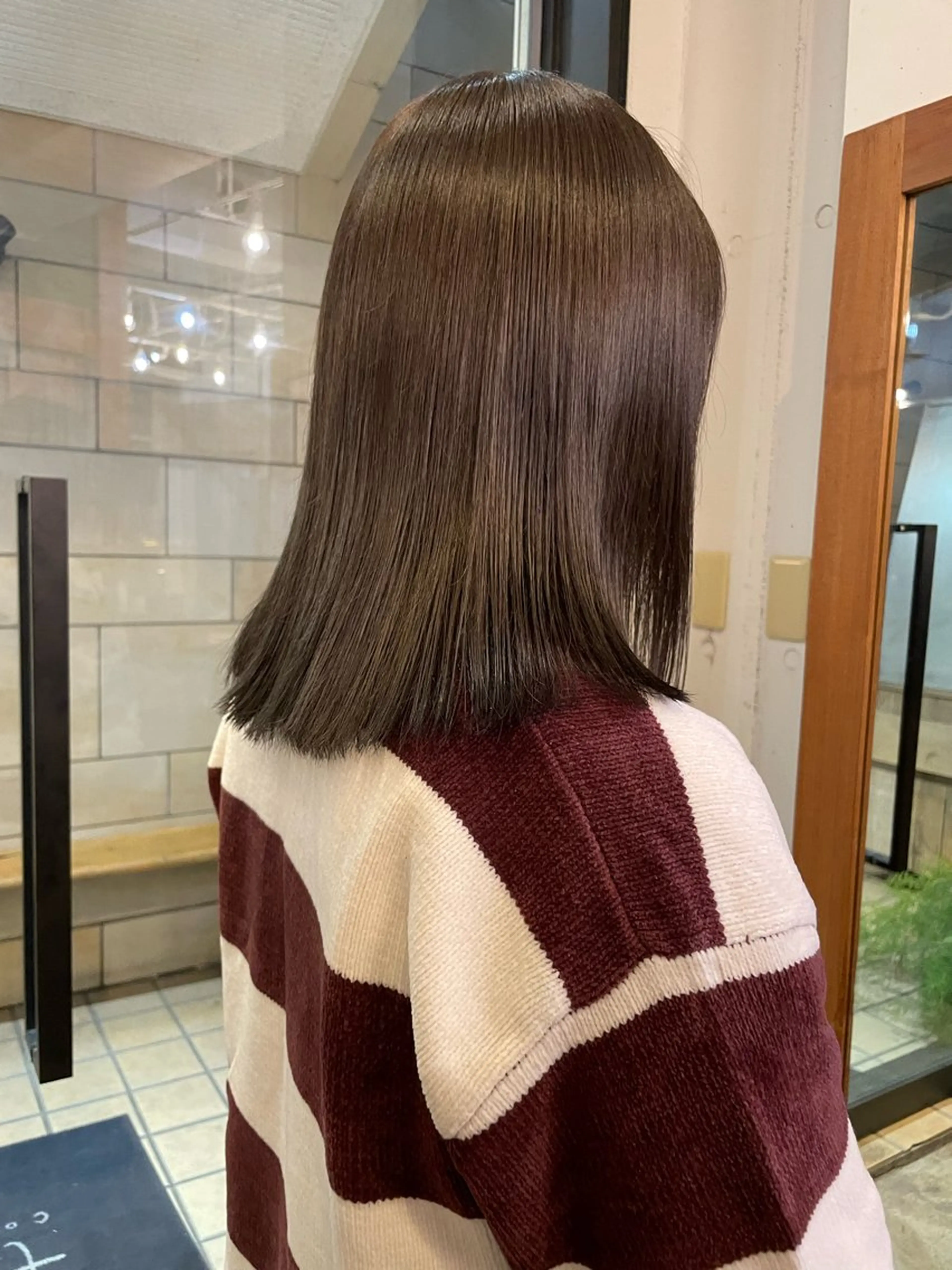ミディアム 🍁レイヤー.ニュア ンスパーマ.🍁陸来のヘアスタイル