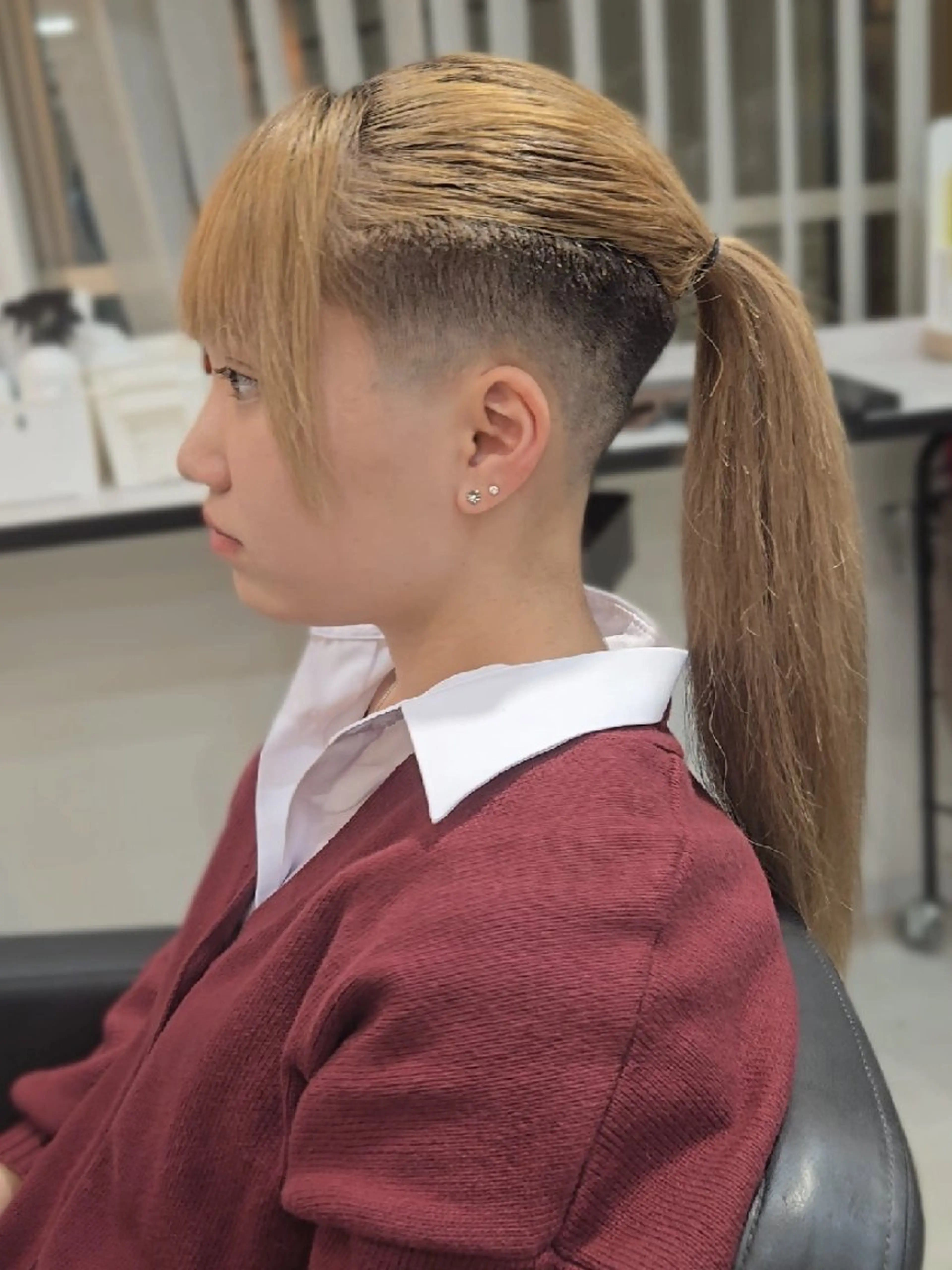メンズ ロング 刈り上げ 刈り上げ カット Lapis 名古屋駅前店所属・LEN名古屋/パーマ メンズ特化美容師のヘアスタイル