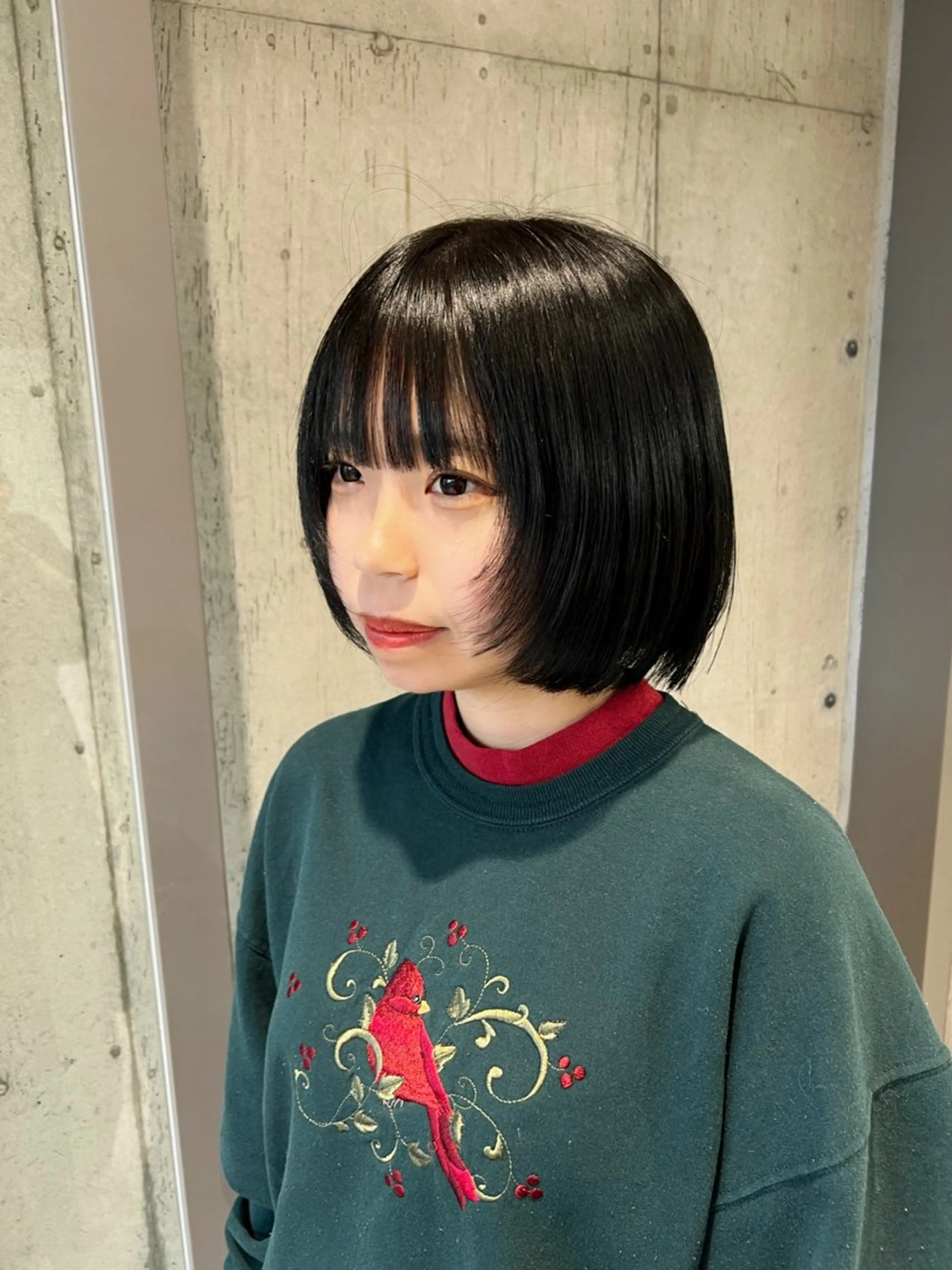 ショート ボブレイヤー ボブ レイヤーカット カット ヘアカラー トリートメント 暖色magico/ レイヤーゆいかずきのヘアスタイル