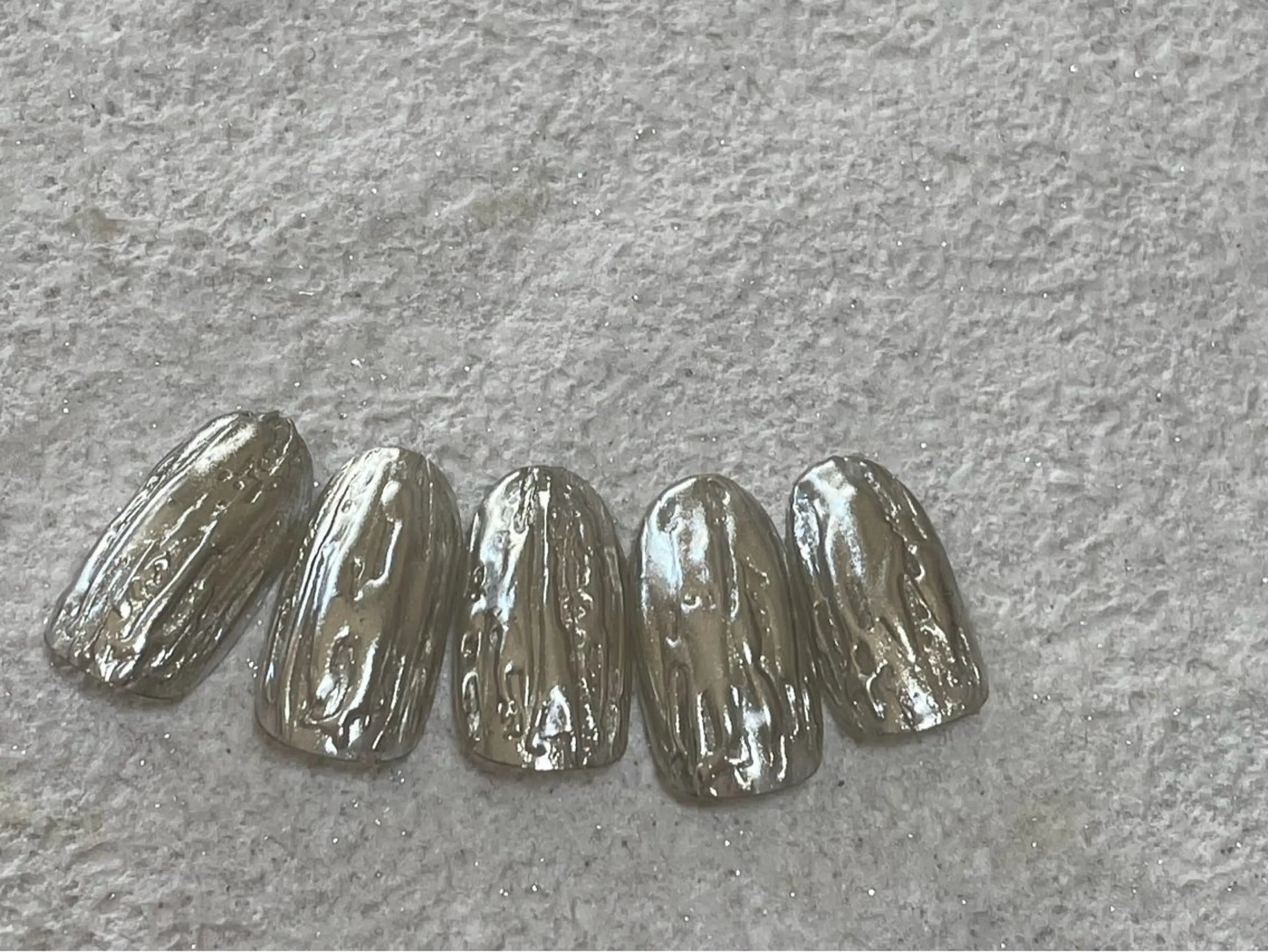 ネイル ジェルネイル 韓国ネイル メンズネイル ミラーネイル ワンカラーネイル kiki nail たまプラーザのネイルデザイン