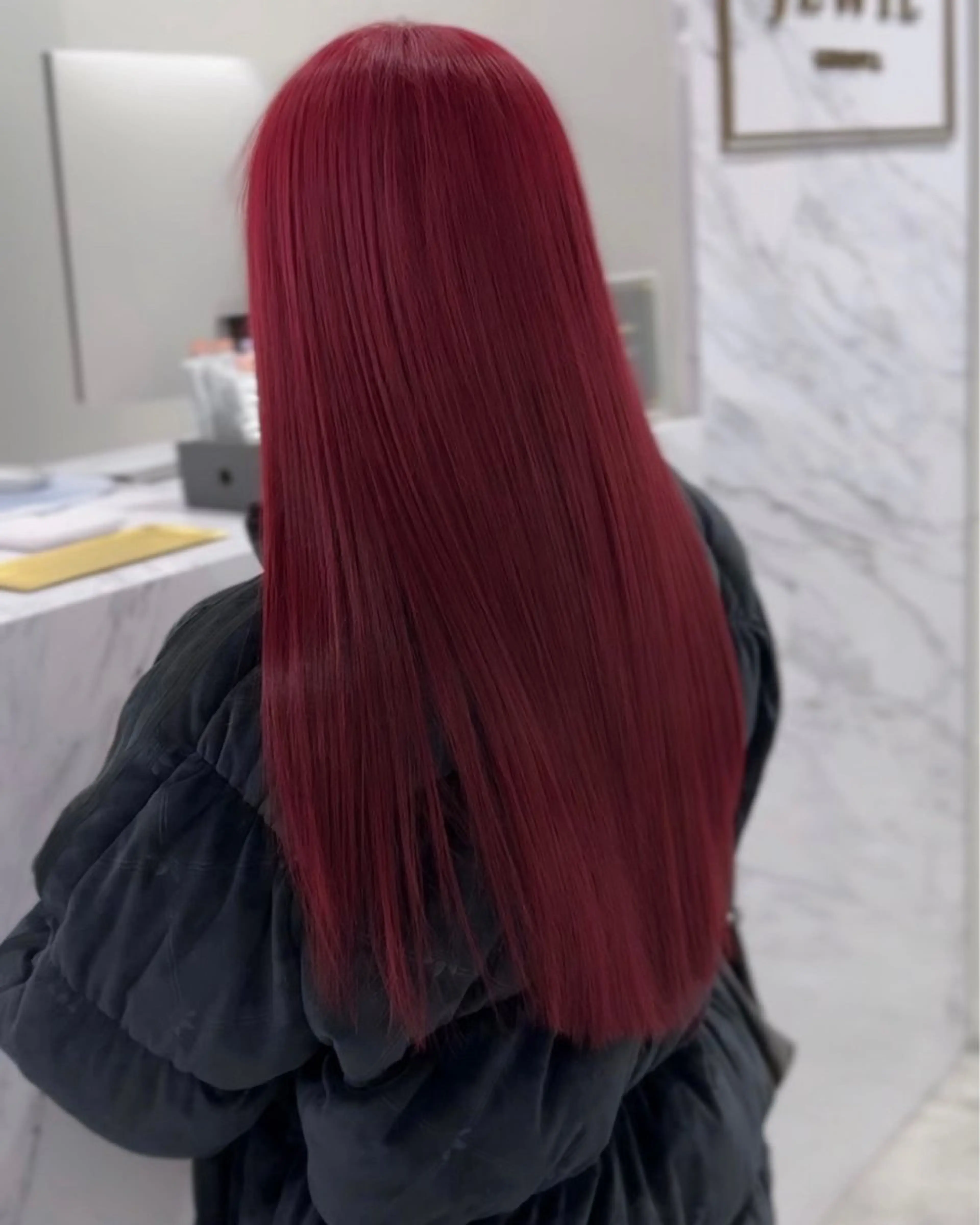 ロング カラー メンズカット ‪‪/メッシュのヘアスタイル
