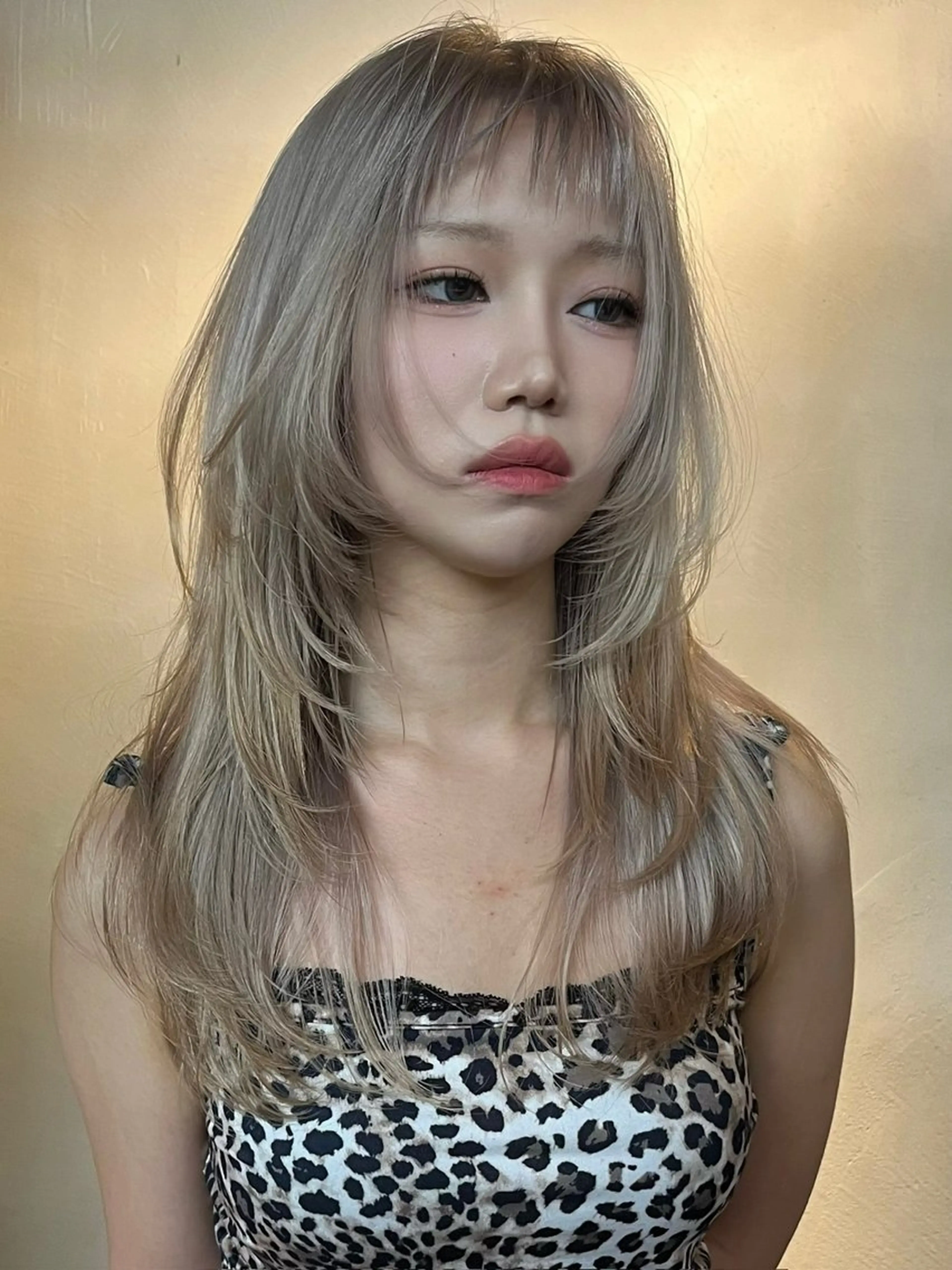 セミロング カラー カット ヘアカラー ウルフ/レイヤー ⚡️ITSUKU⚡️のヘアスタイル