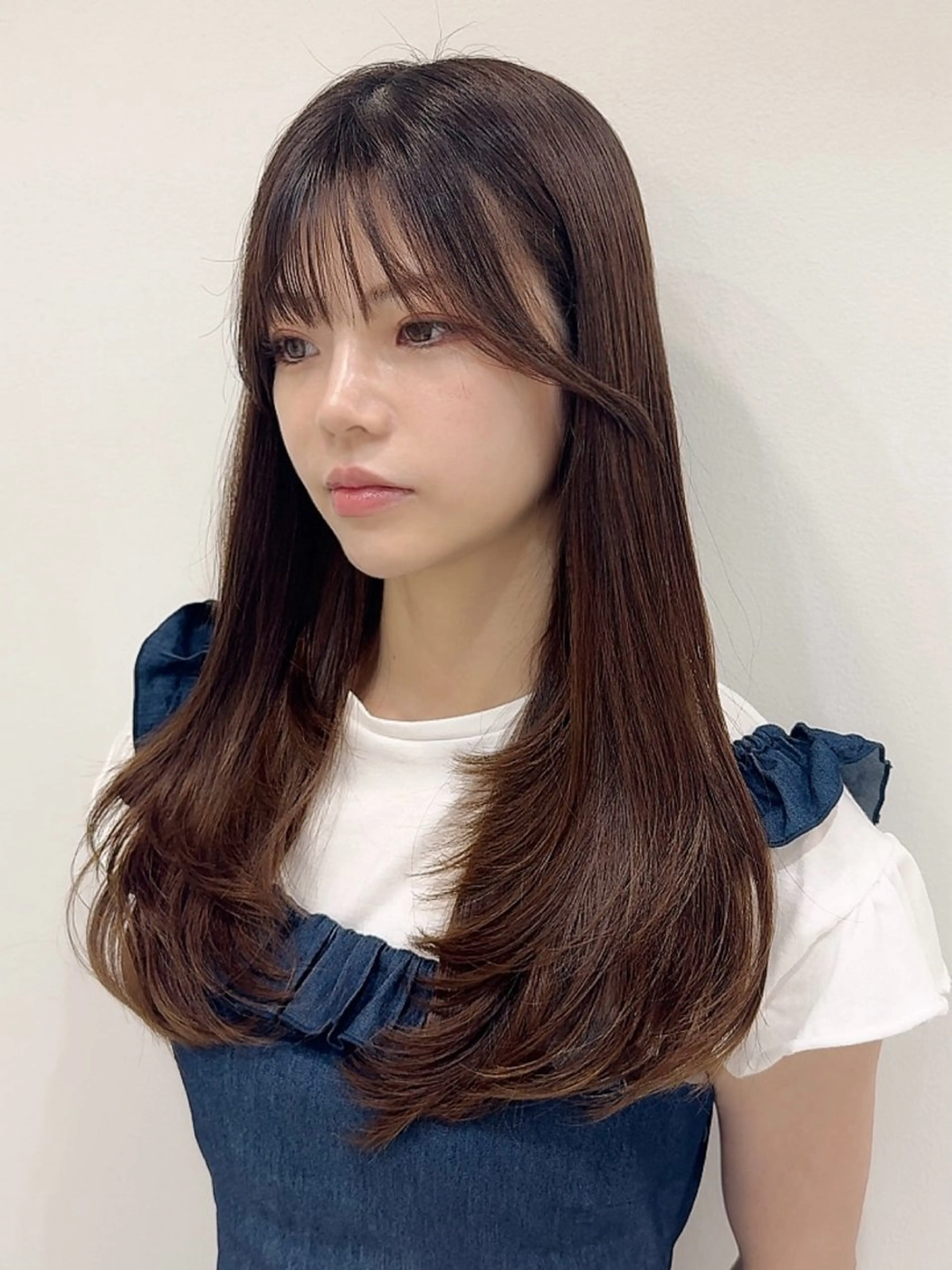 ロング カラー カット ヘアカラー トリートメント Cloe所属・久世 聡のヘアスタイル