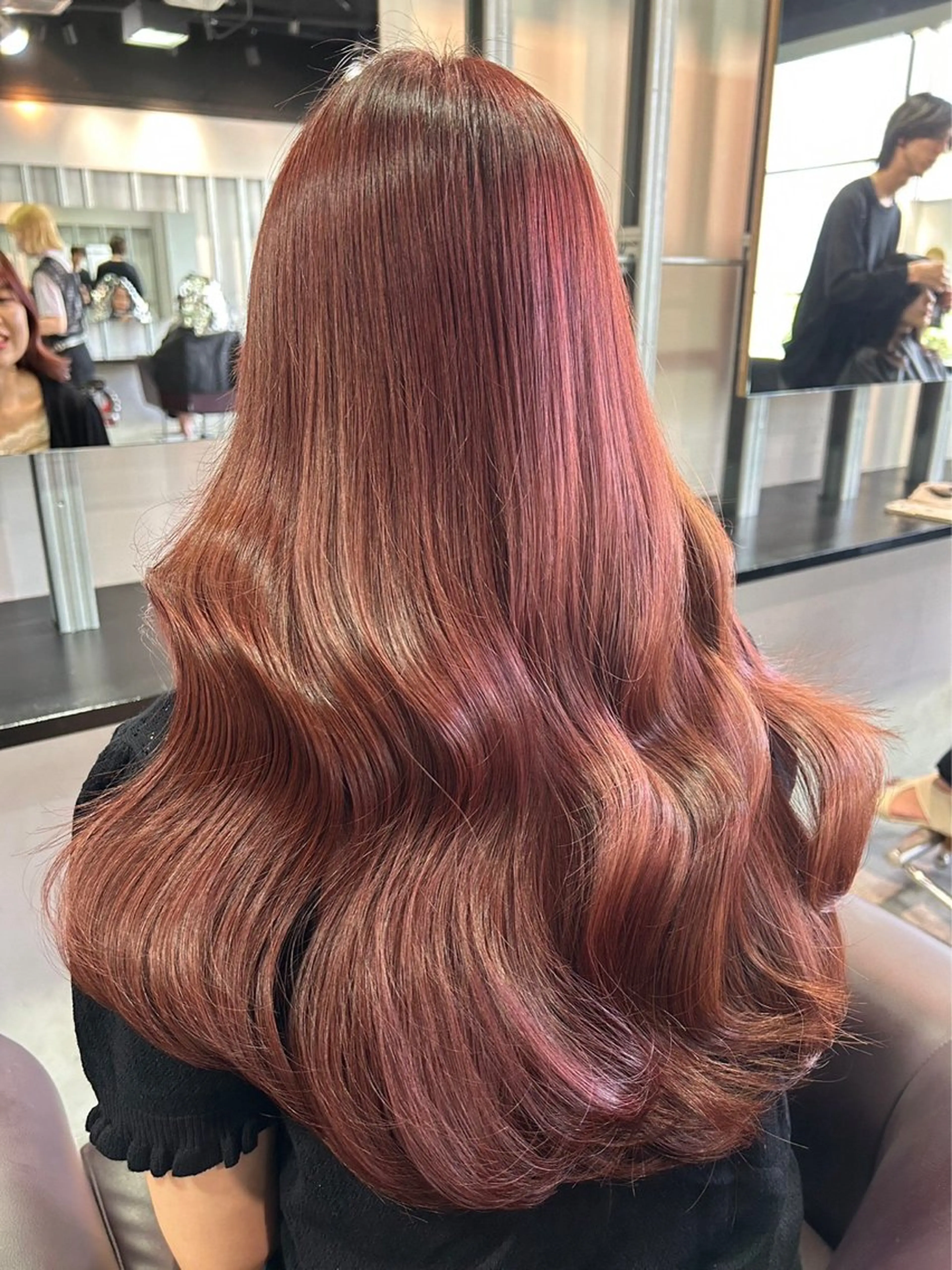 ロング カラー ベージュ透明感カラー 🫧AYUMI🫧のヘアスタイル