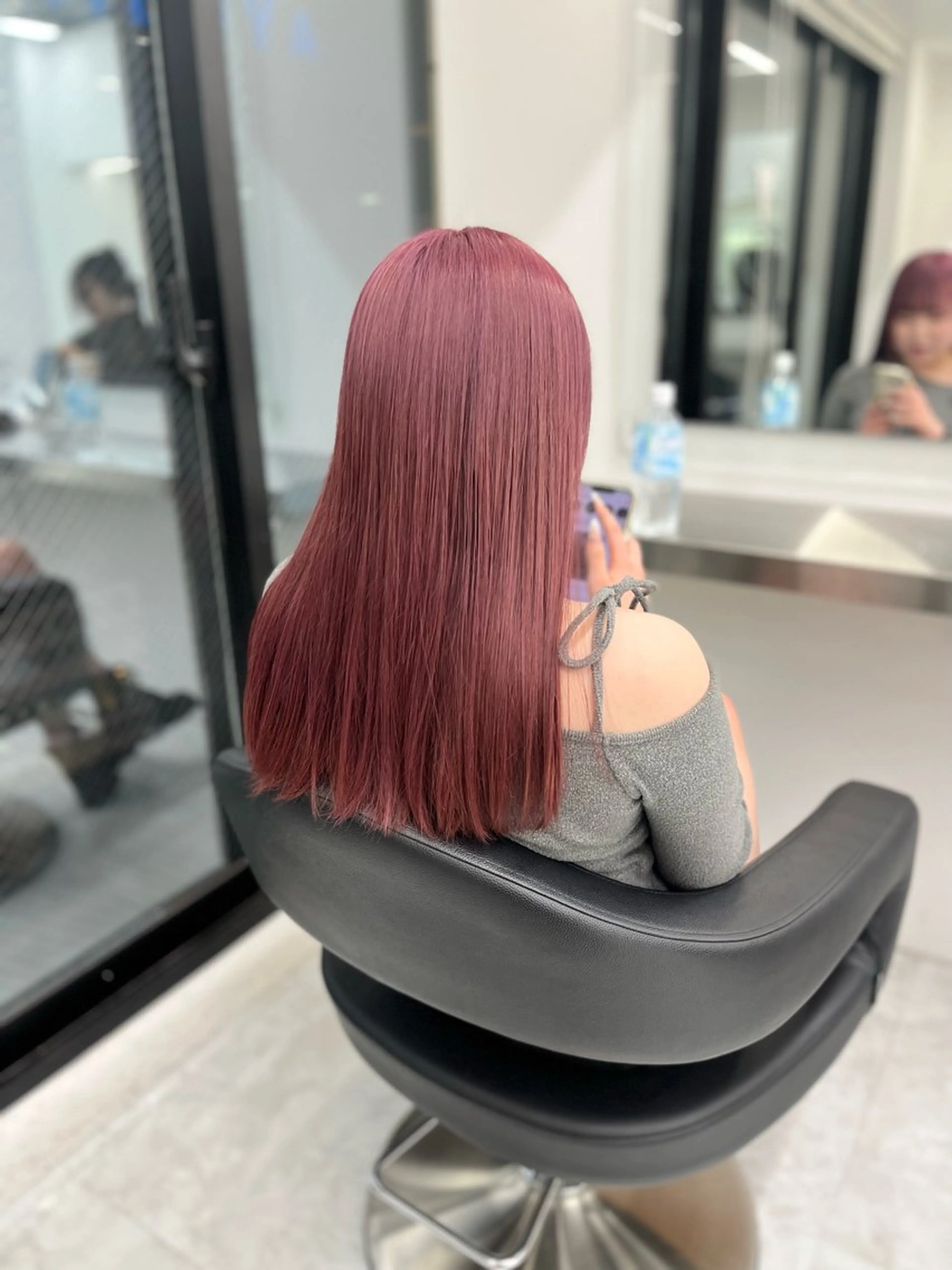 セミロング カラー ヘアアレンジ ヘアカラー トリートメント 愛されカラー🩷 はるなのヘアスタイル