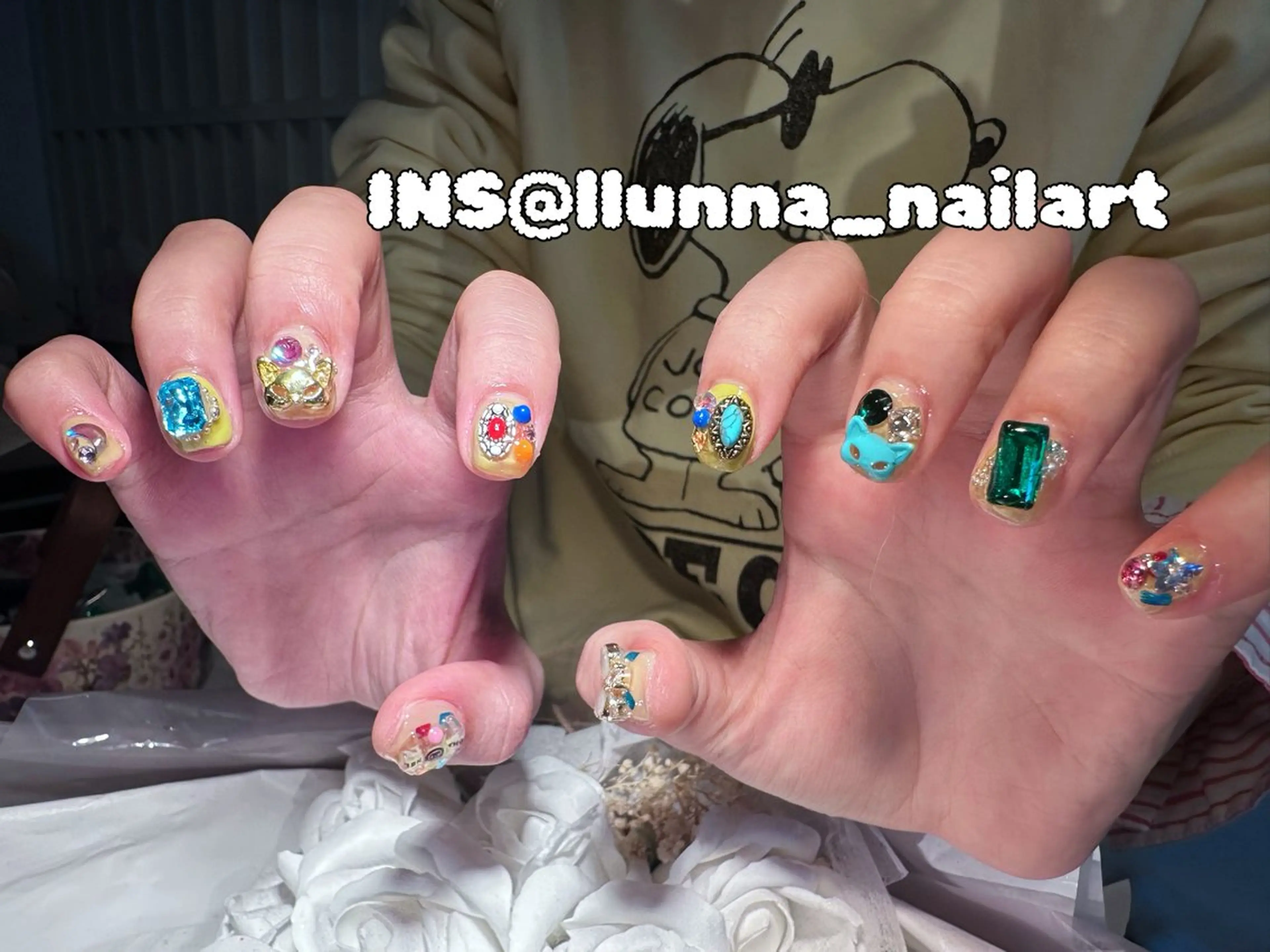 ネイル ハンドネイル Cleopatra  Nail Salon所属・Cleopatra ♡ルナのネイルデザイン