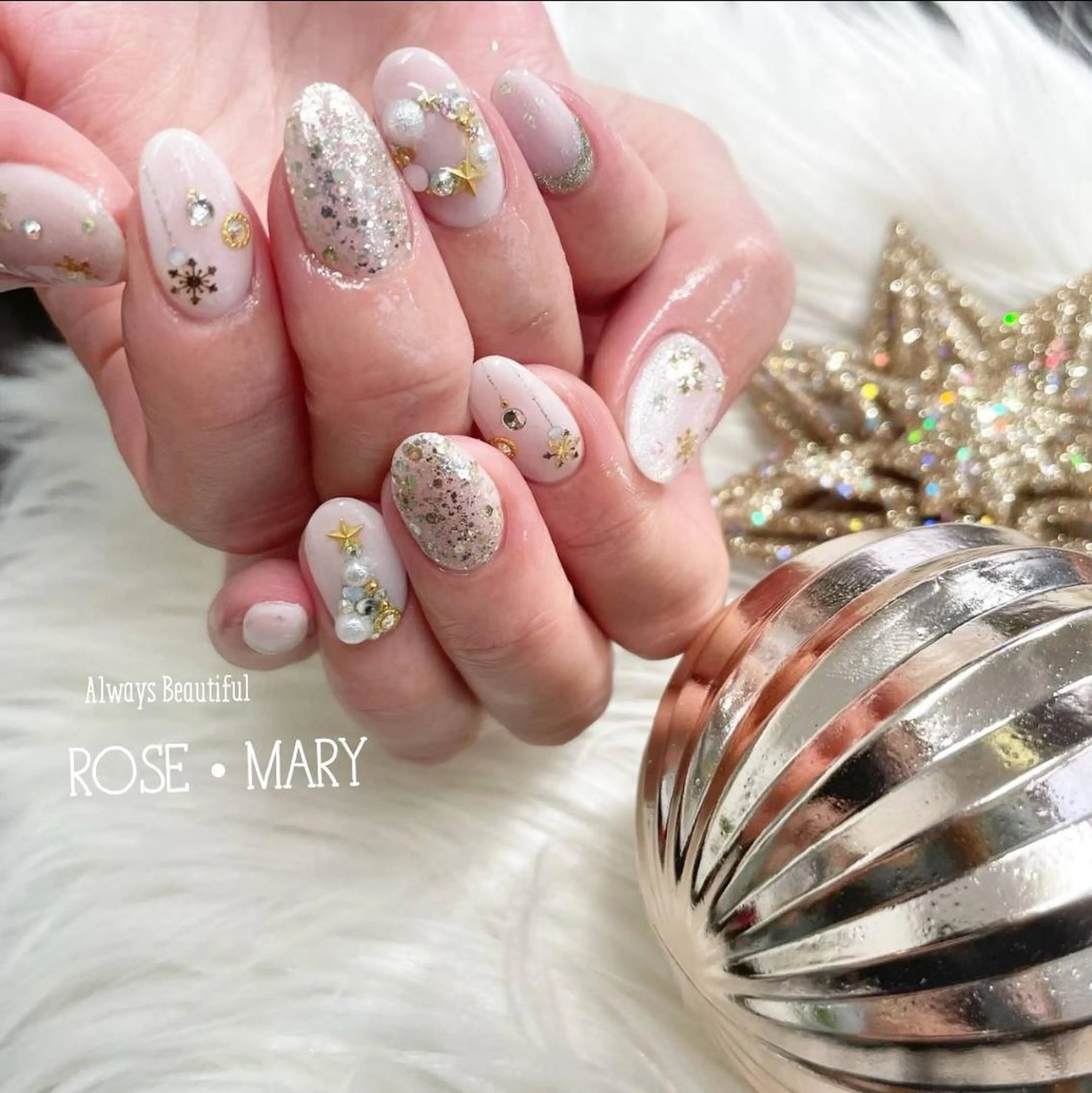 ネイル ハンドネイル ROSE・MARY 木村のネイルデザイン