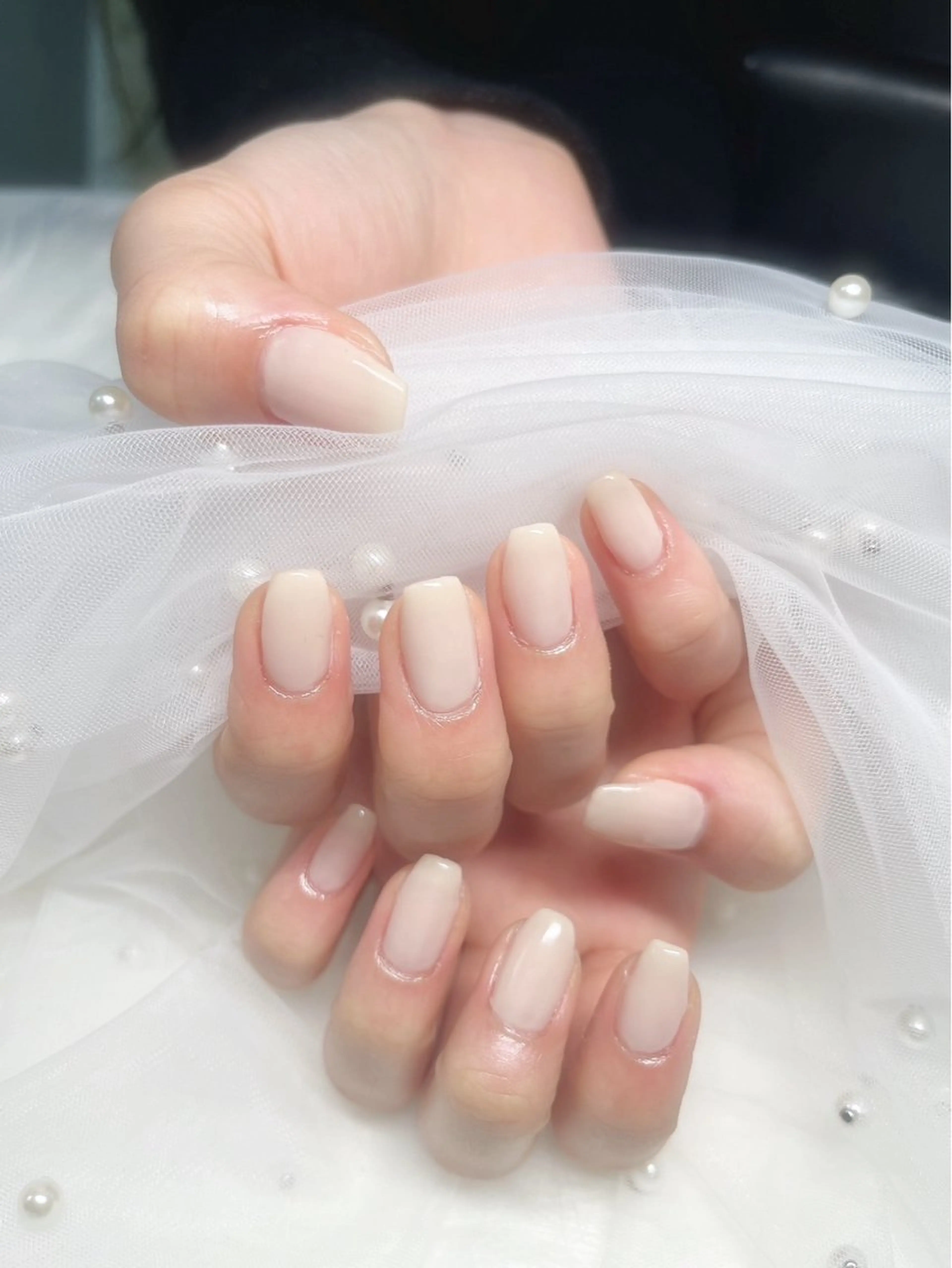 ネイル ホワイト ANNE 千葉松戸店 Ayamiのネイルデザイン