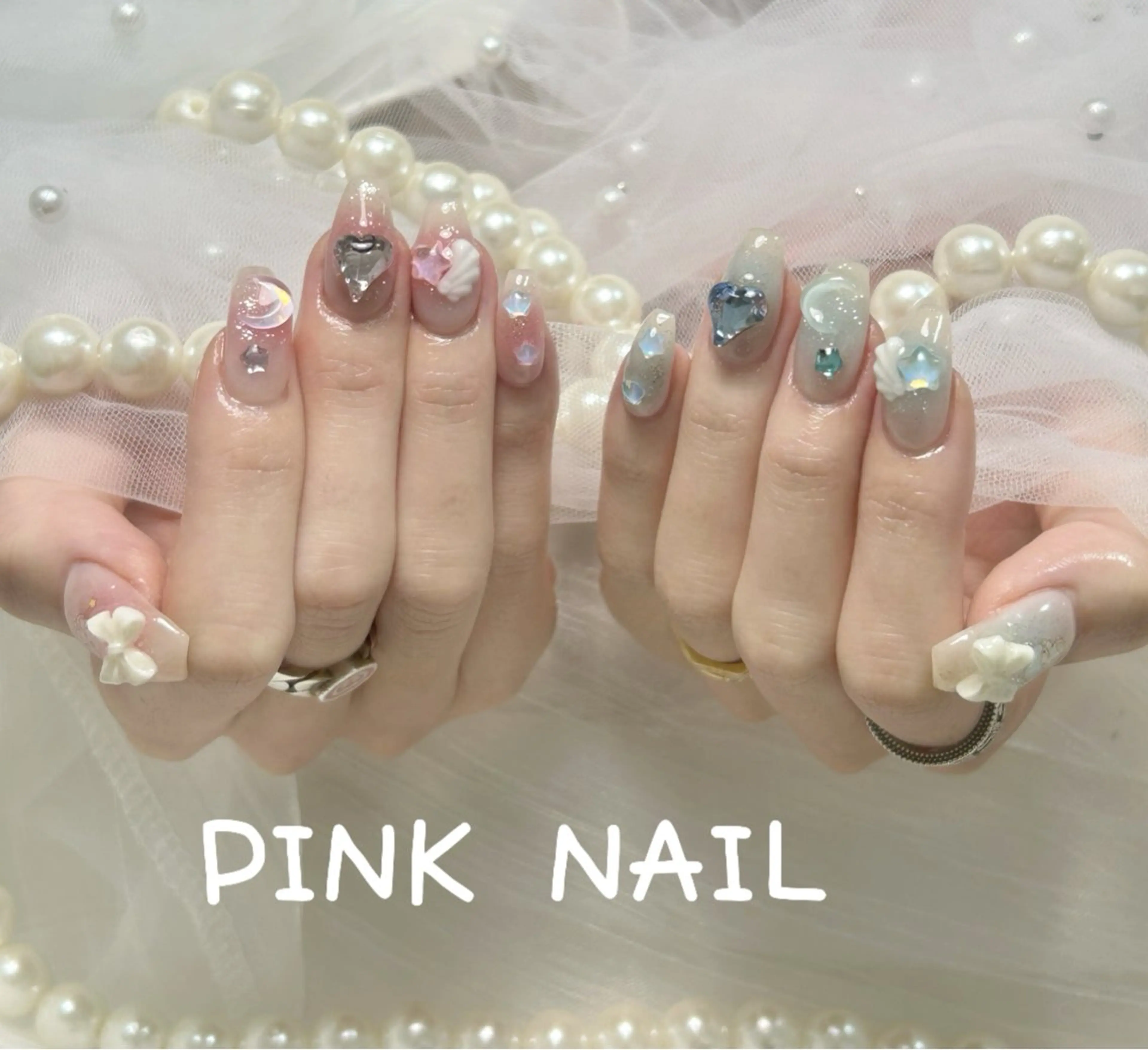 ネイル ハンドネイル pink nailのネイルデザイン