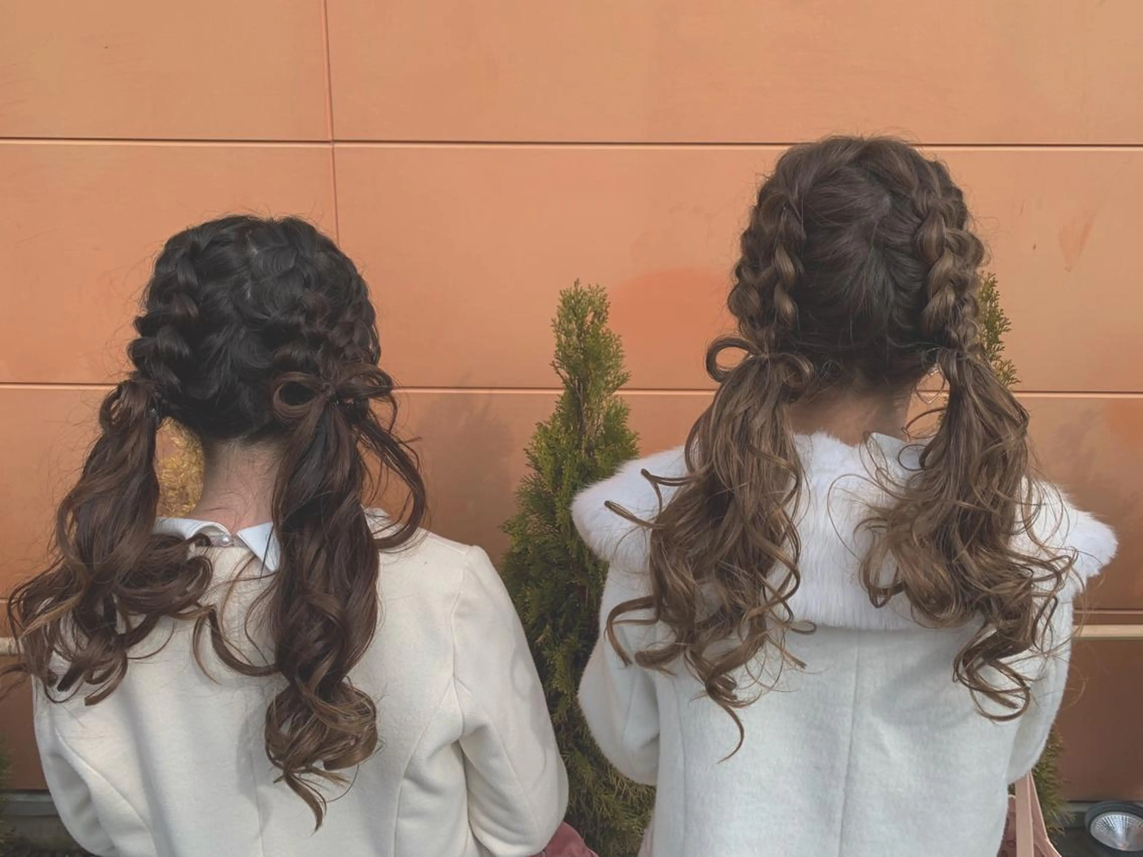 セミロング ヘアアレンジ eyelash イシワタリ🦢のマツエク・マツパデザイン